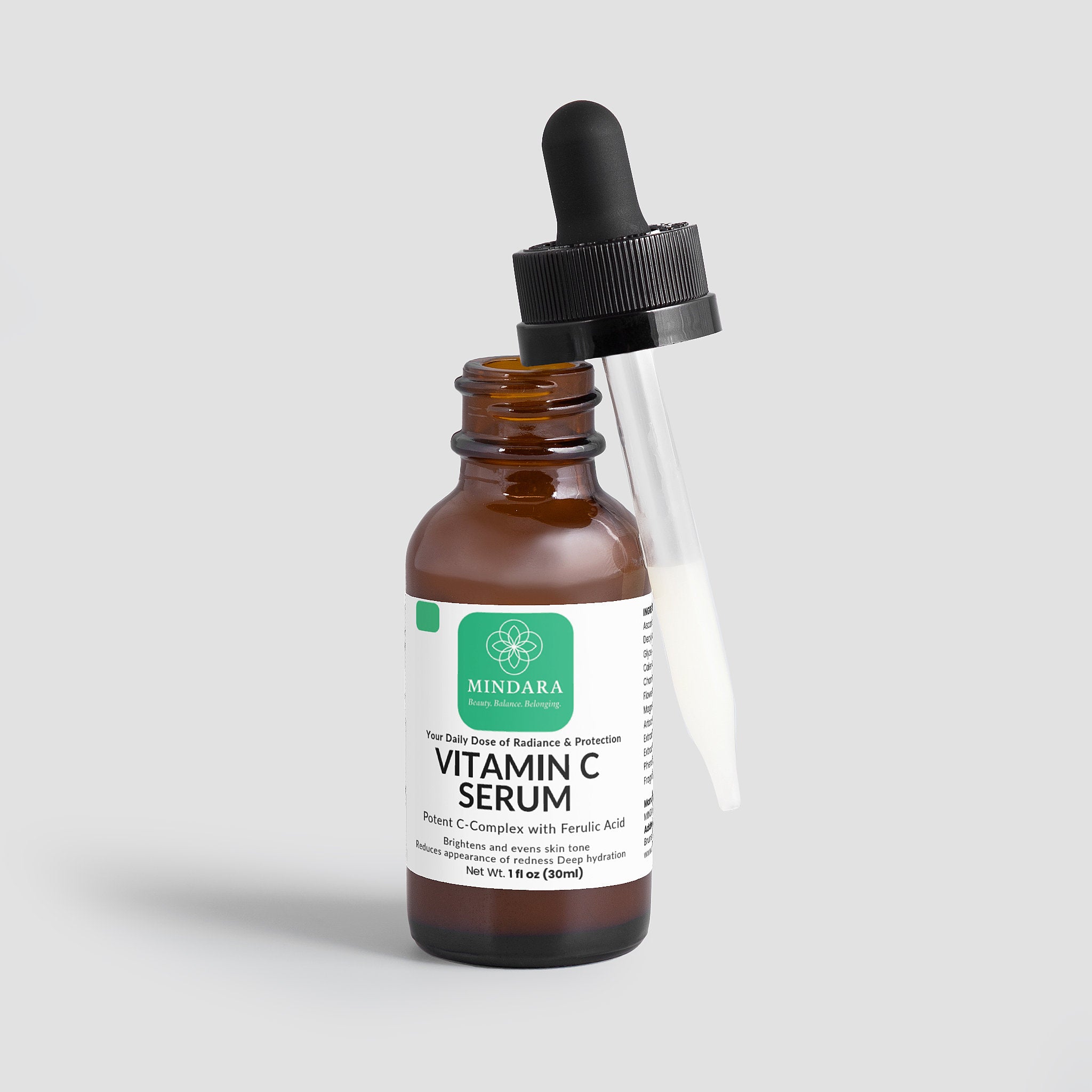 Vitamin C Serum & Ferulic Acid | Radiance Serum By Mindara - My Store