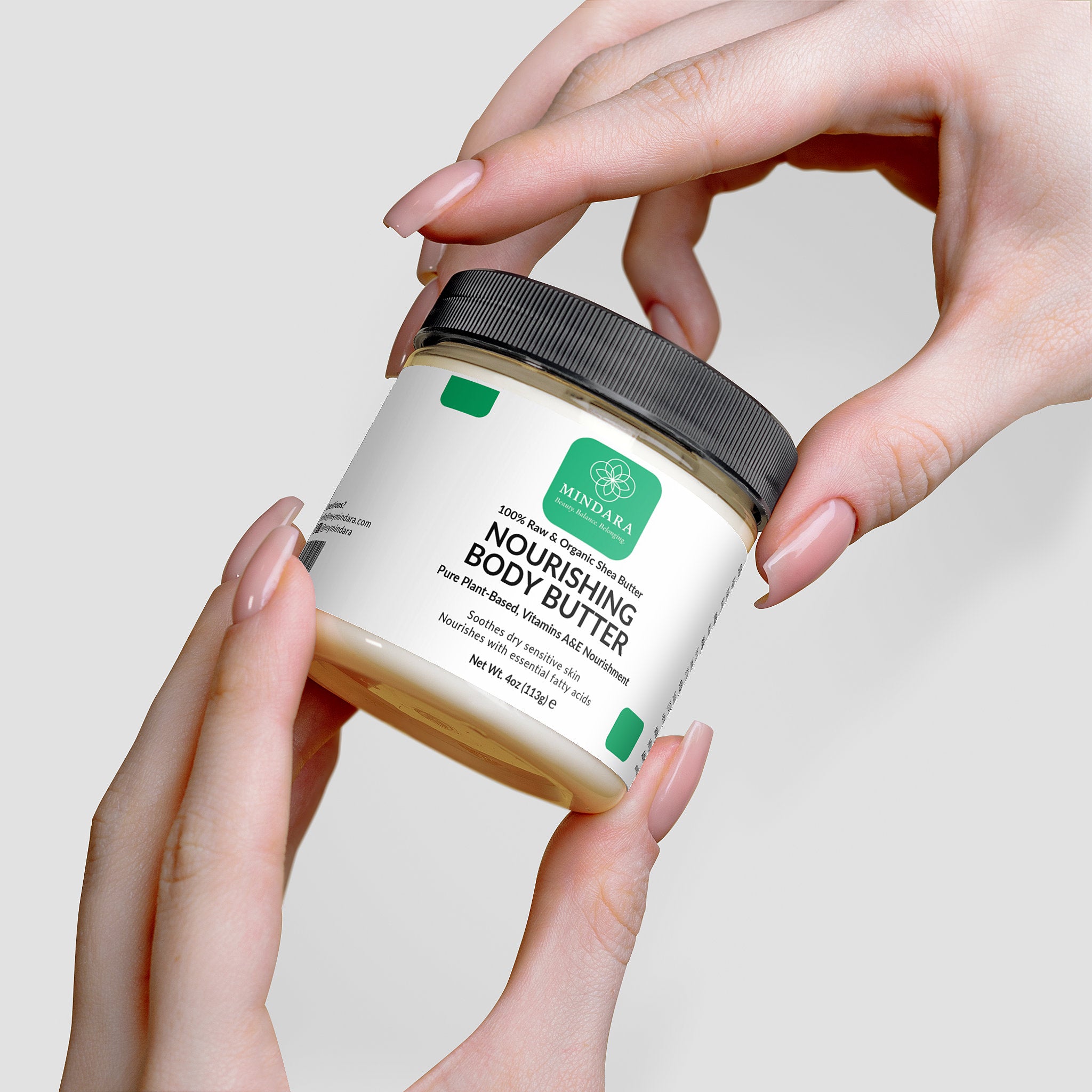 Mindara Pure Nourishing Body Butter | 100% Raw & Organic Shea - My Store