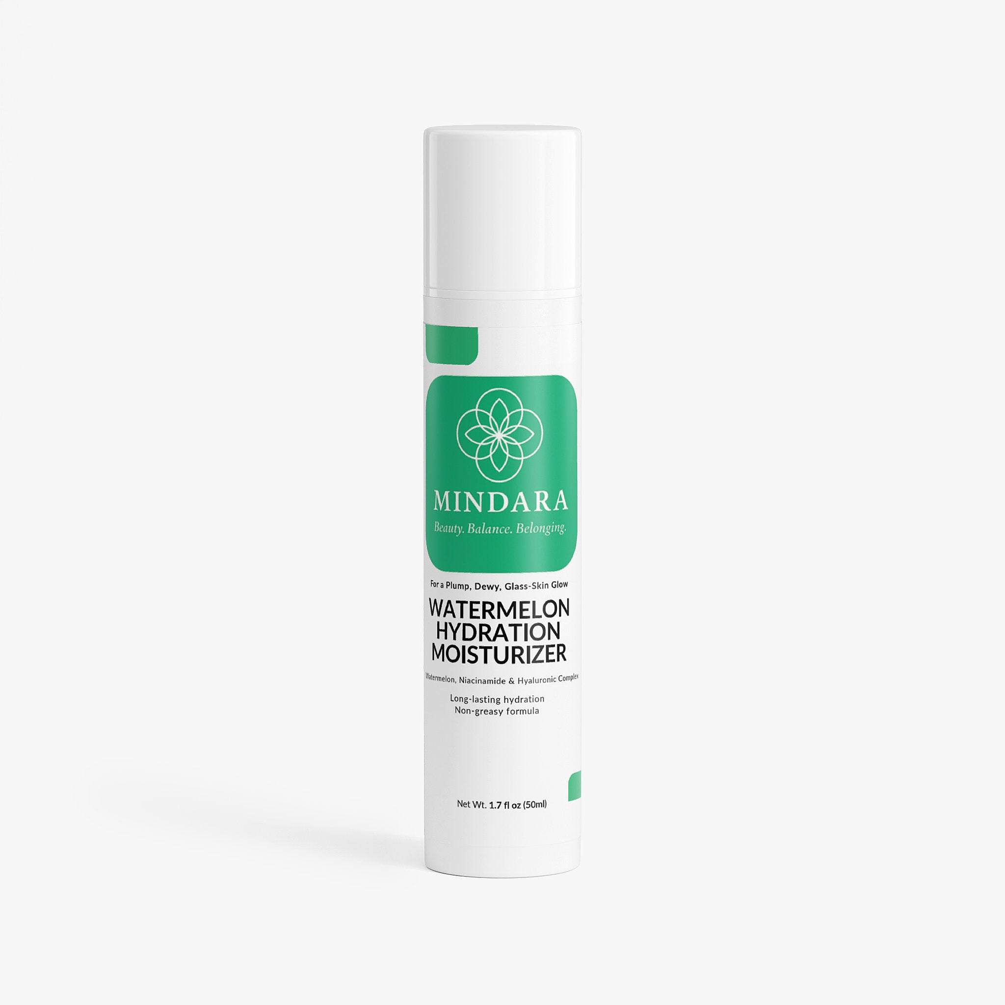 Watermelon Glow Moisturizer with Niacinamide | Mindara Dewy Hydration Cream - My Store