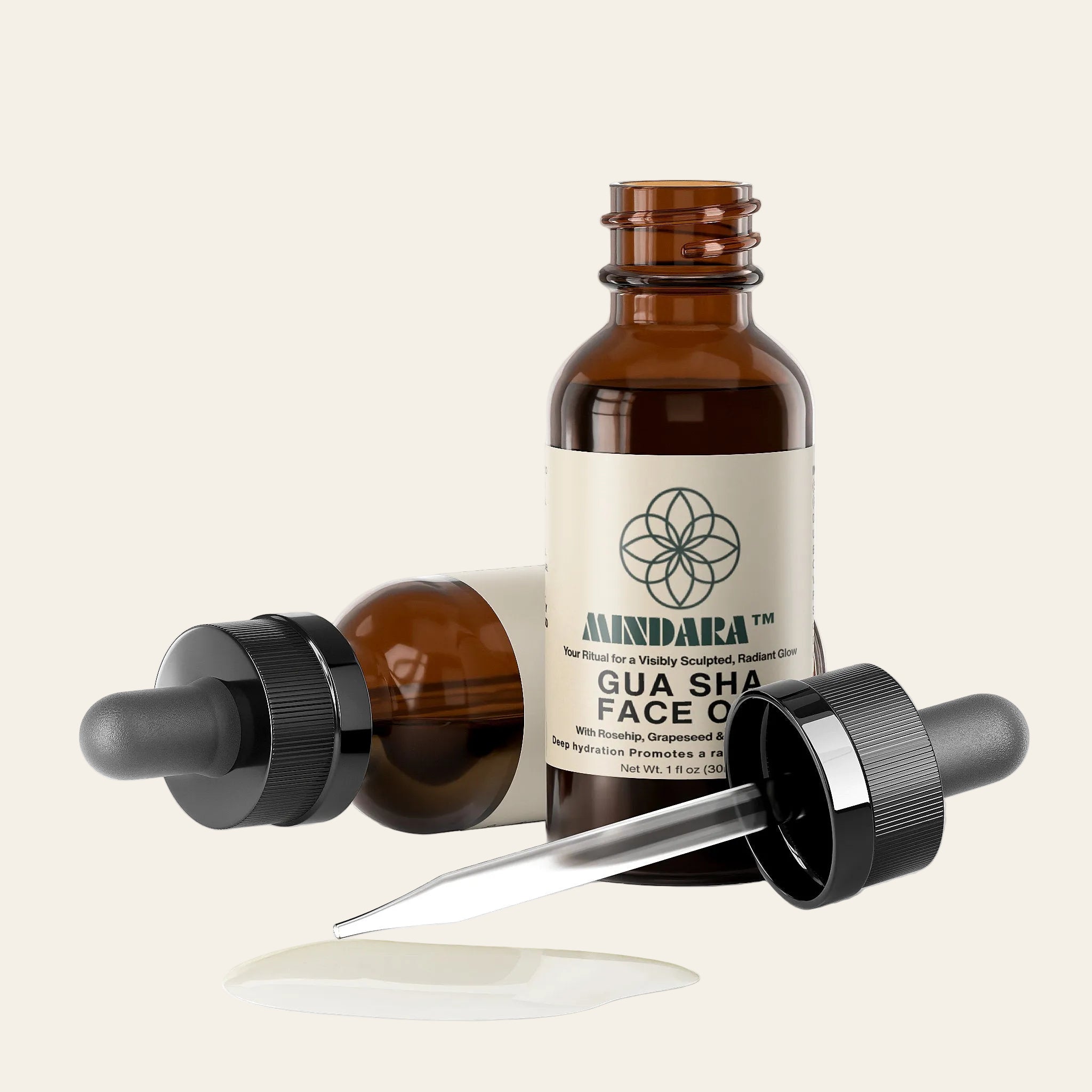 Mindara Gua Sha Face Oil - Mymindara.com