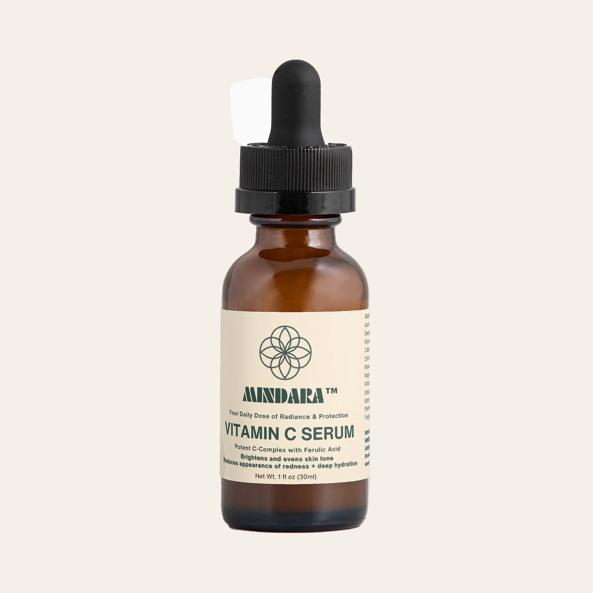 Vitamin C Serum & Ferulic Acid | Radiance Serum By Mindara - Mymindara.com