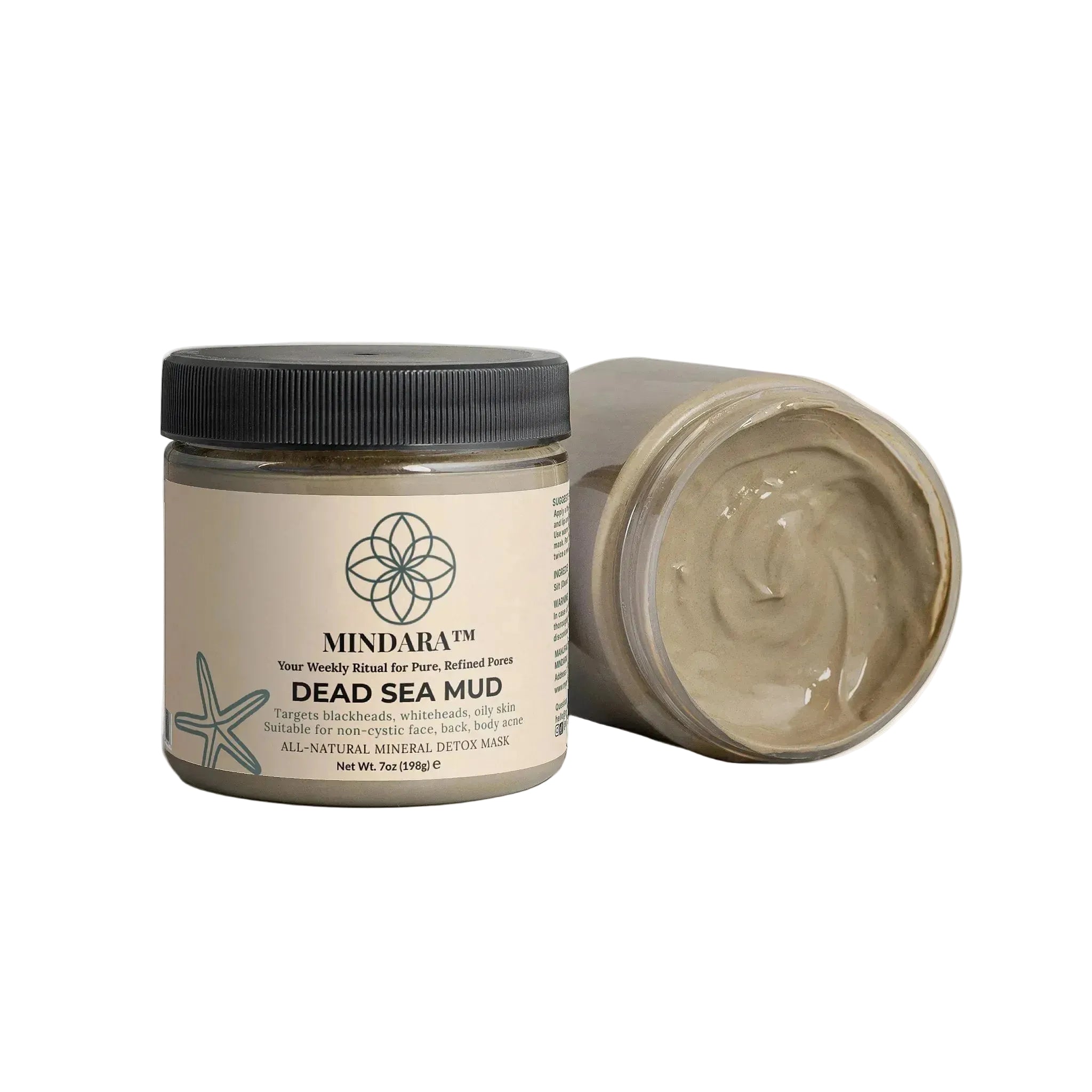 Mindara Mineral Detox Mask | Dead Sea Mud - Mymindara.com