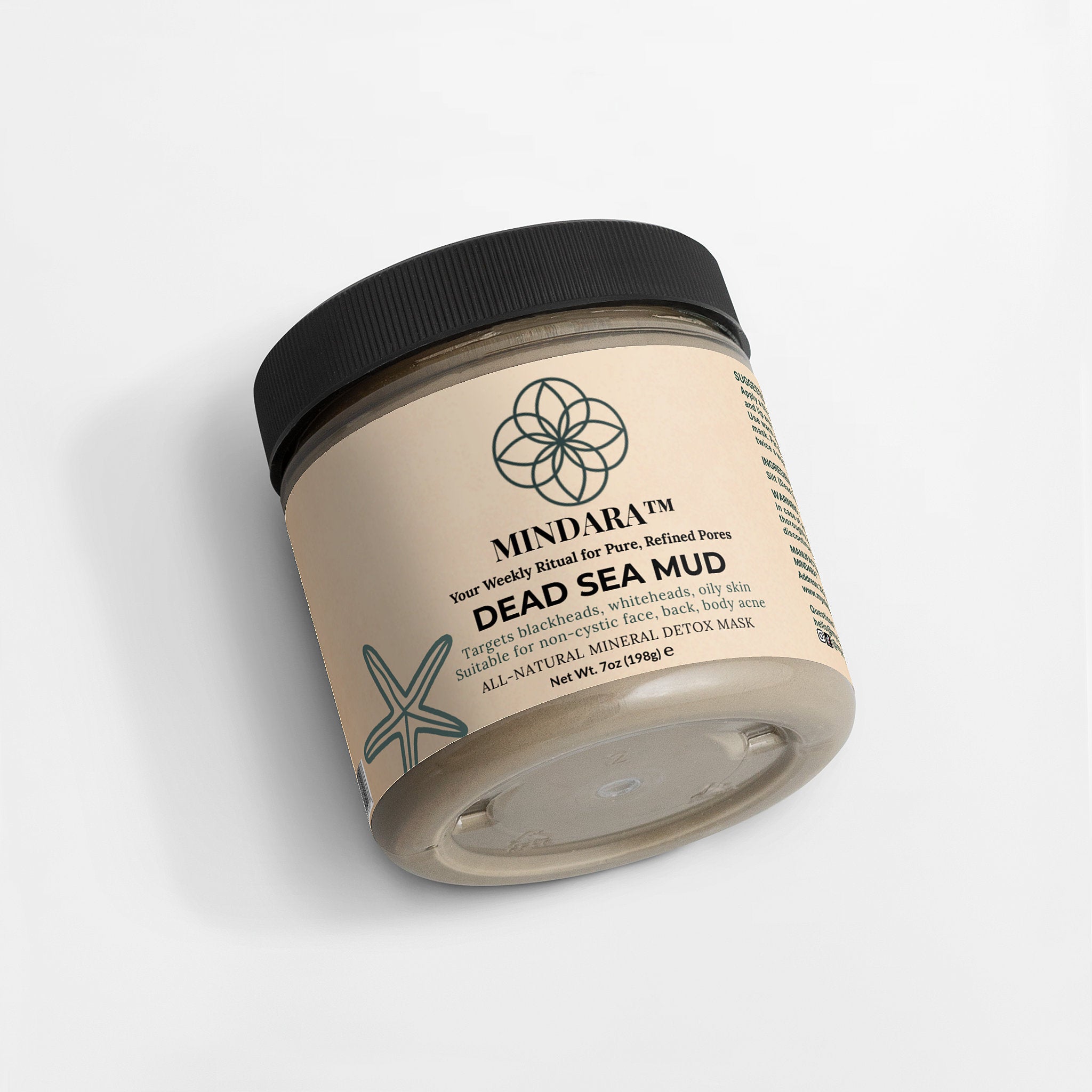 Mindara Mineral Detox Mask | Dead Sea Mud - Mymindara.com