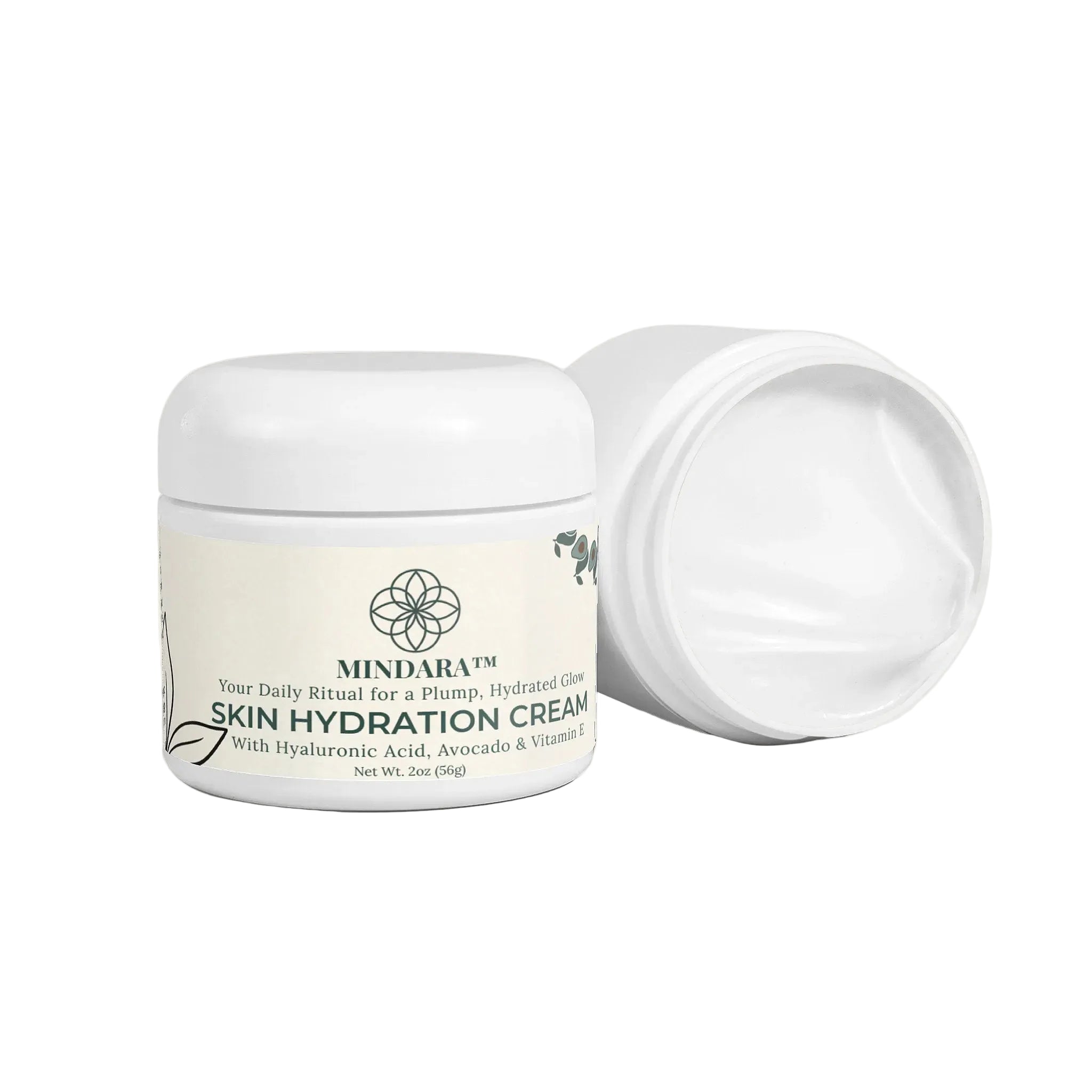 Mindara Daily Hydration Cream | With Hyaluronic Acid & Avocado Oil - Mymindara.com