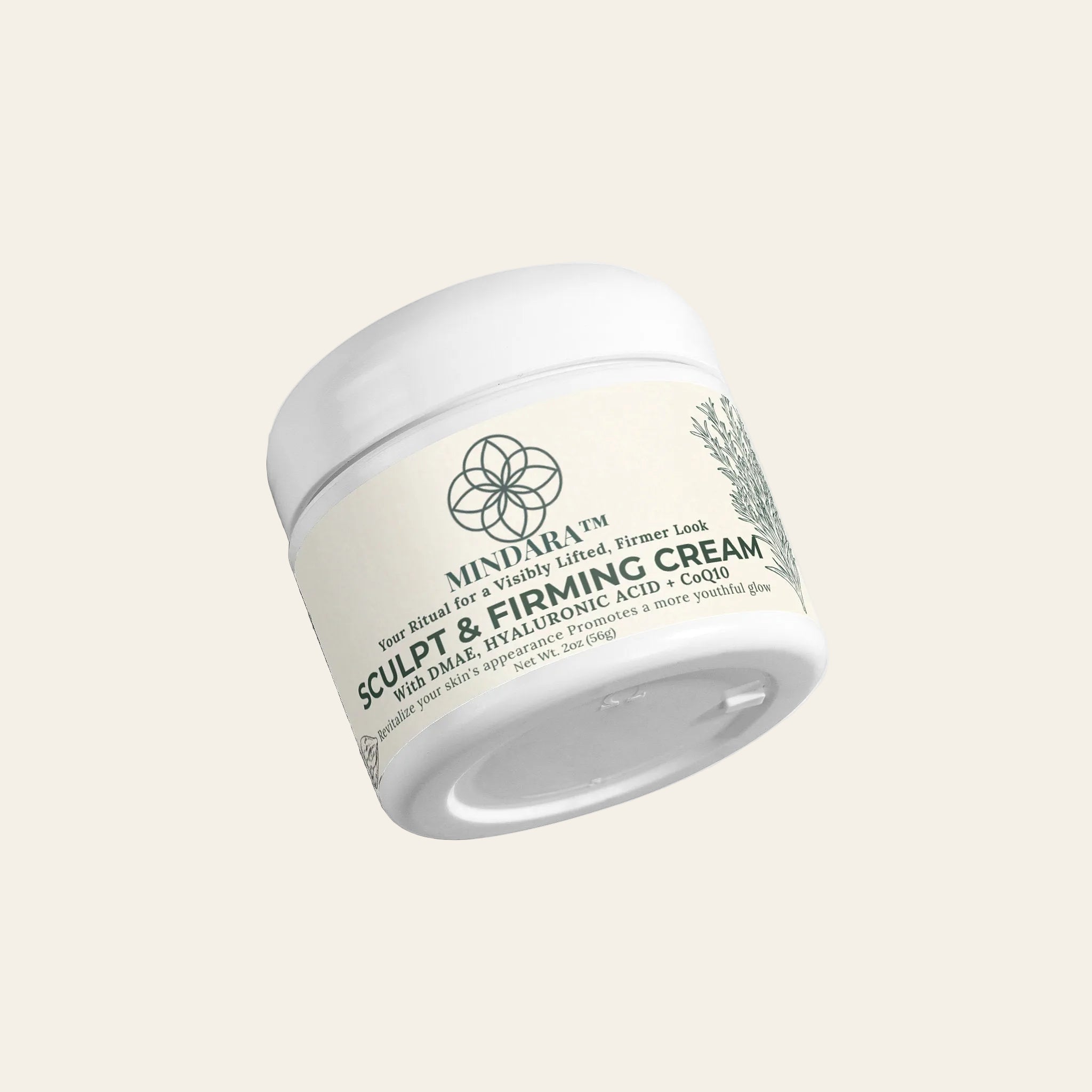 Mindara Sculpt & Firm Cream | with DMAE, Hyaluronic Acid & Co - Q10 - Mymindara.com