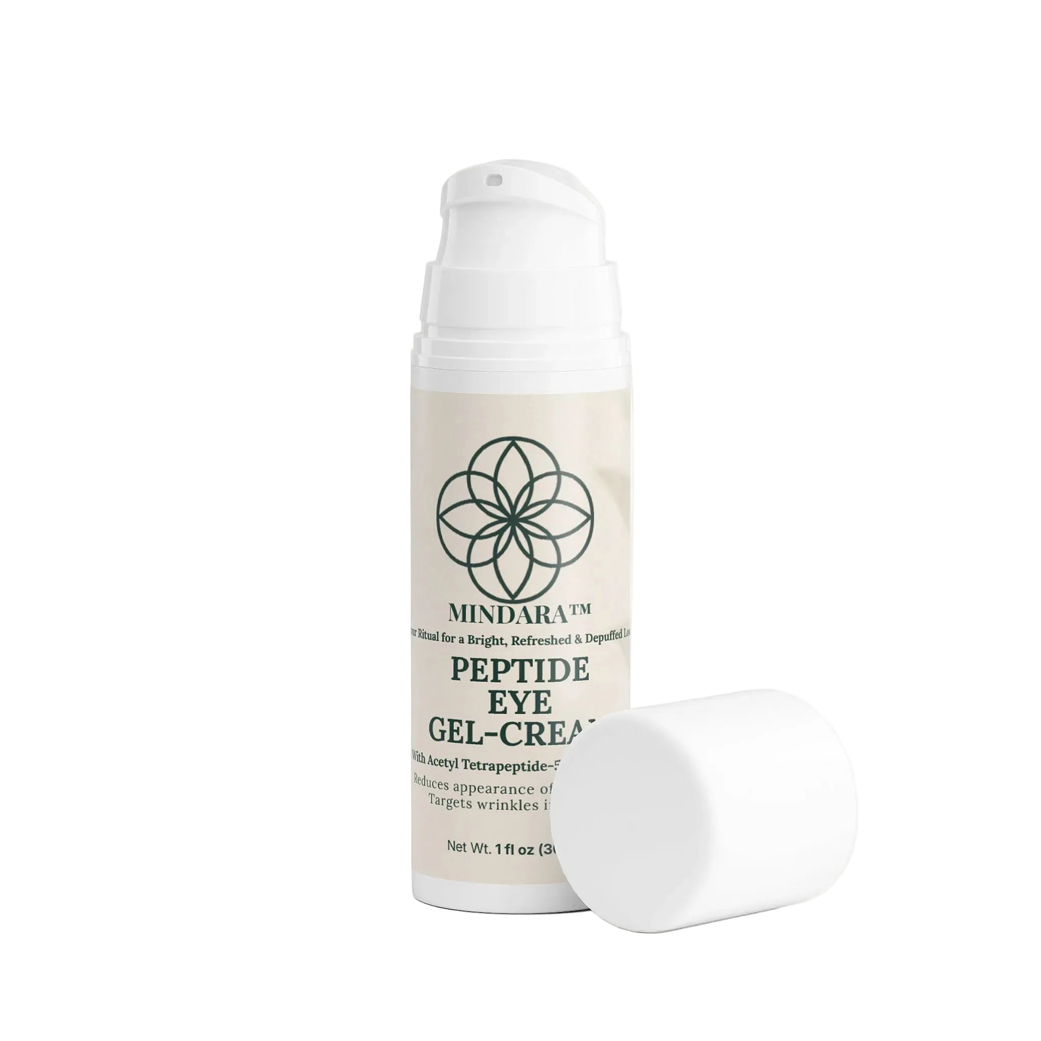 Mindara Peptide Bright Eye Gel - Cream | for Puffiness & Fine Lines - Mymindara.com