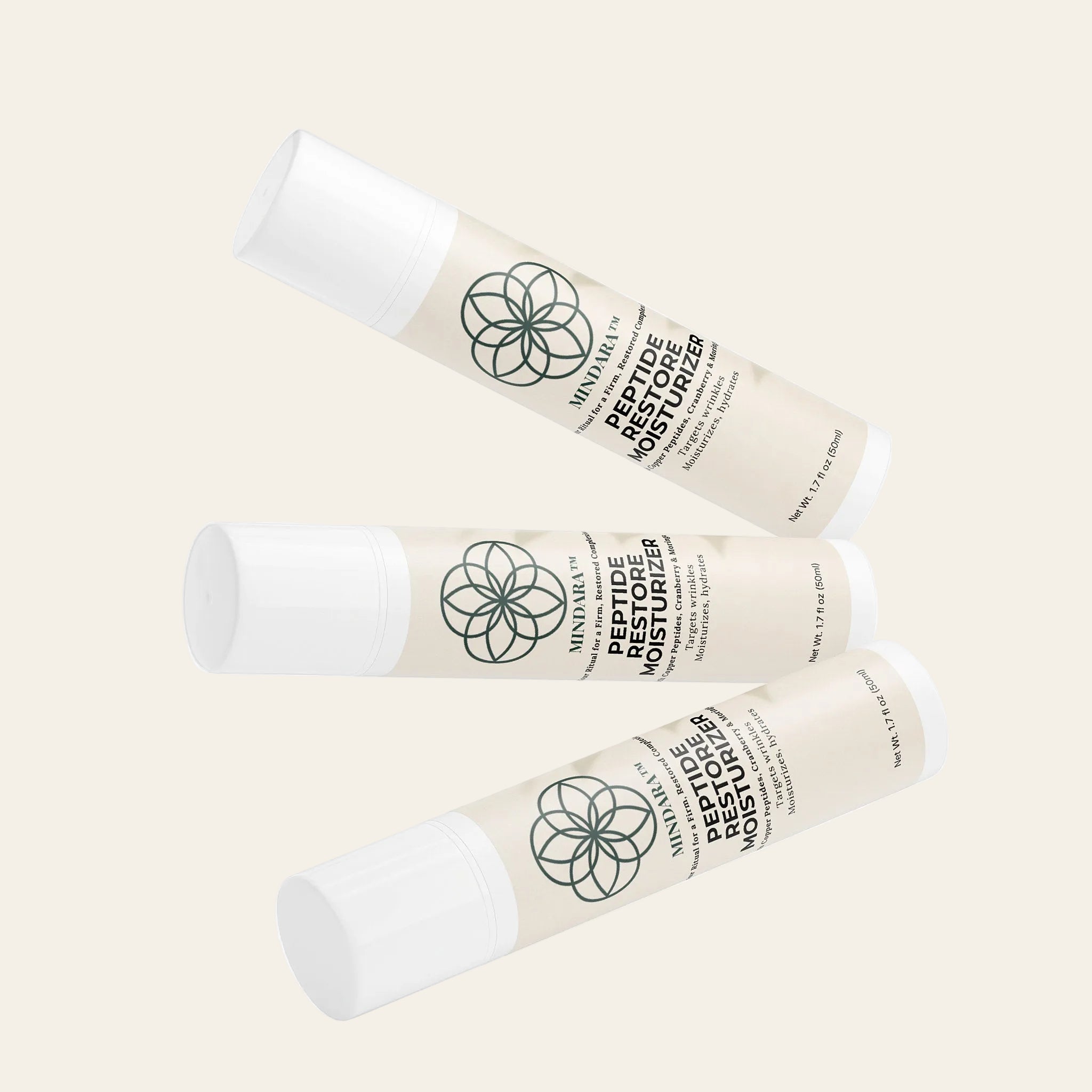 Mindara Peptide Restore Cream Moisturizer - Mymindara.com