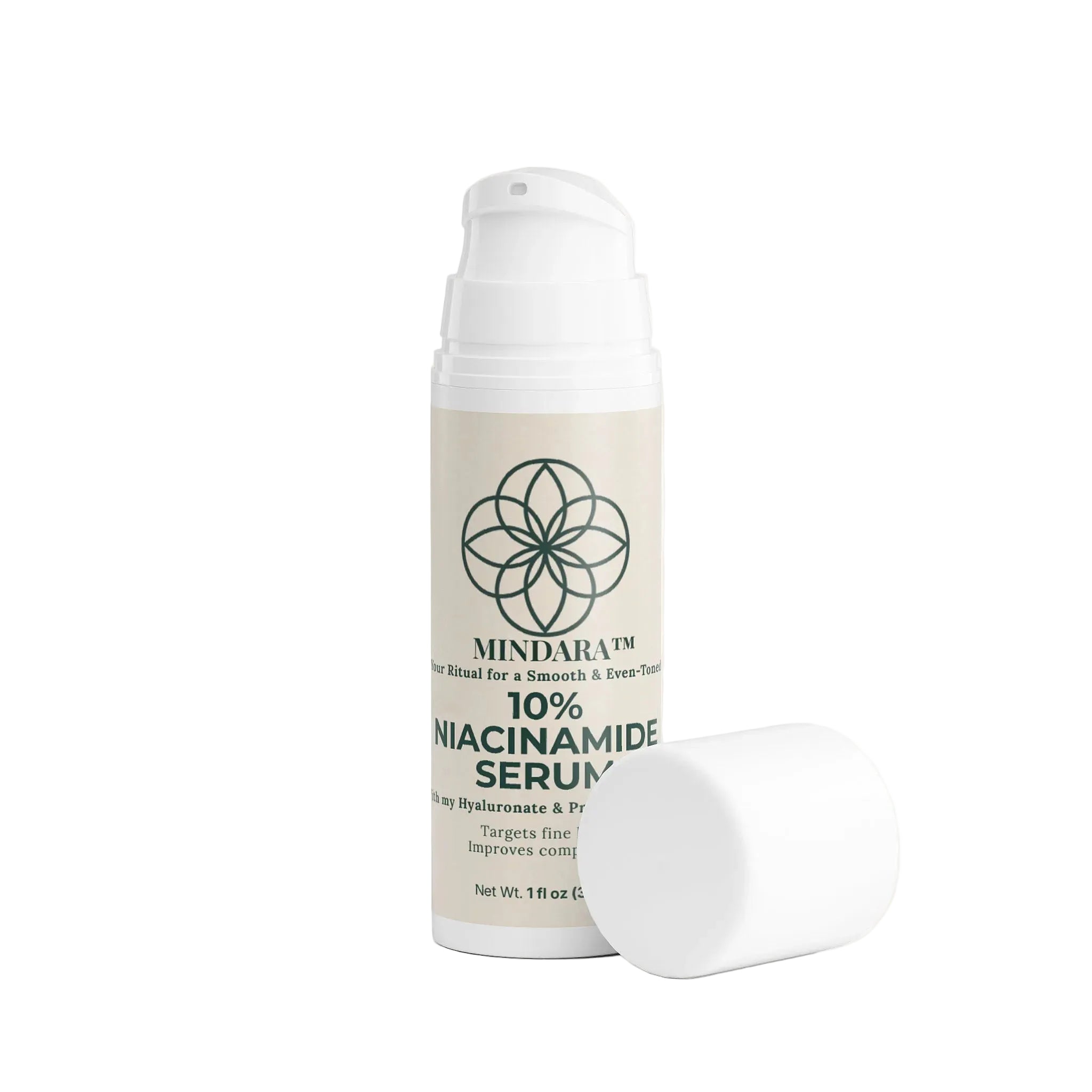 Mindara Pore & Tone Serum | 10% Niacinamide & Hyaluronic Acid - Mymindara.com
