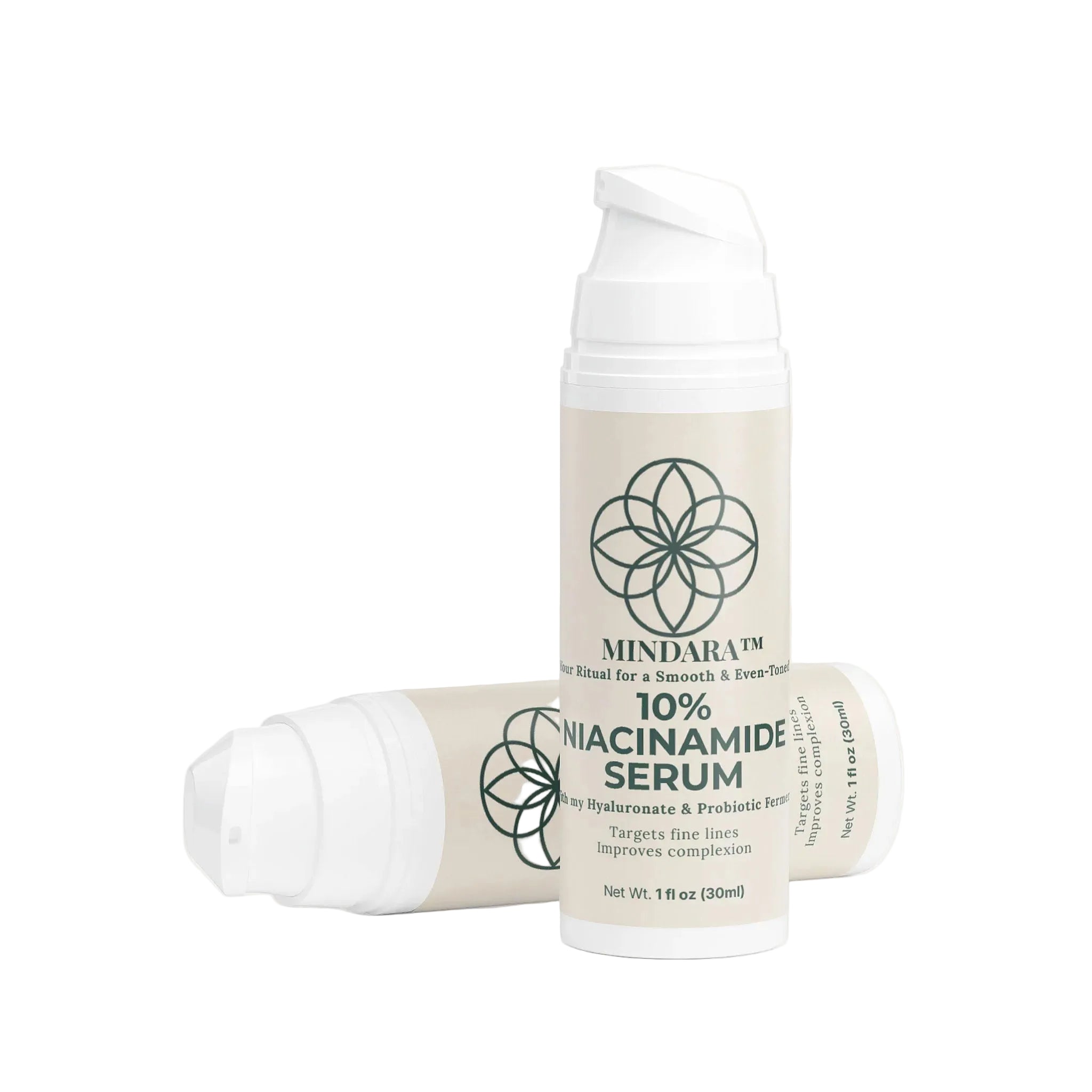 Mindara Pore & Tone Serum | 10% Niacinamide & Hyaluronic Acid - Mymindara.com