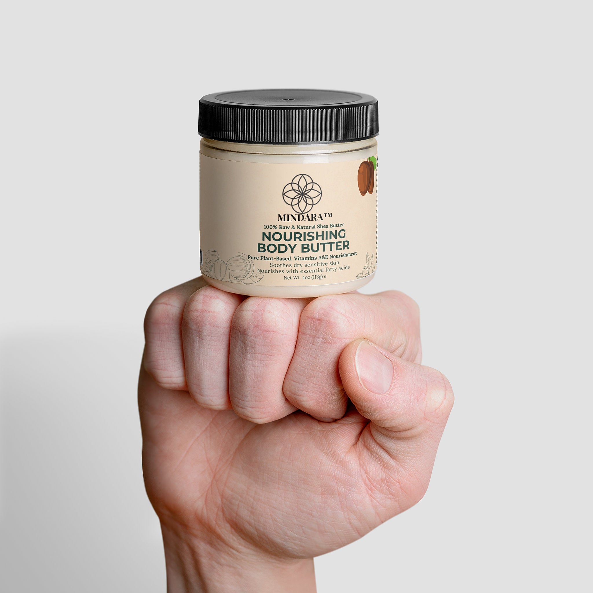 Mindara Pure Nourishing Body Butter | 100% Raw & Organic Shea - Mymindara.com