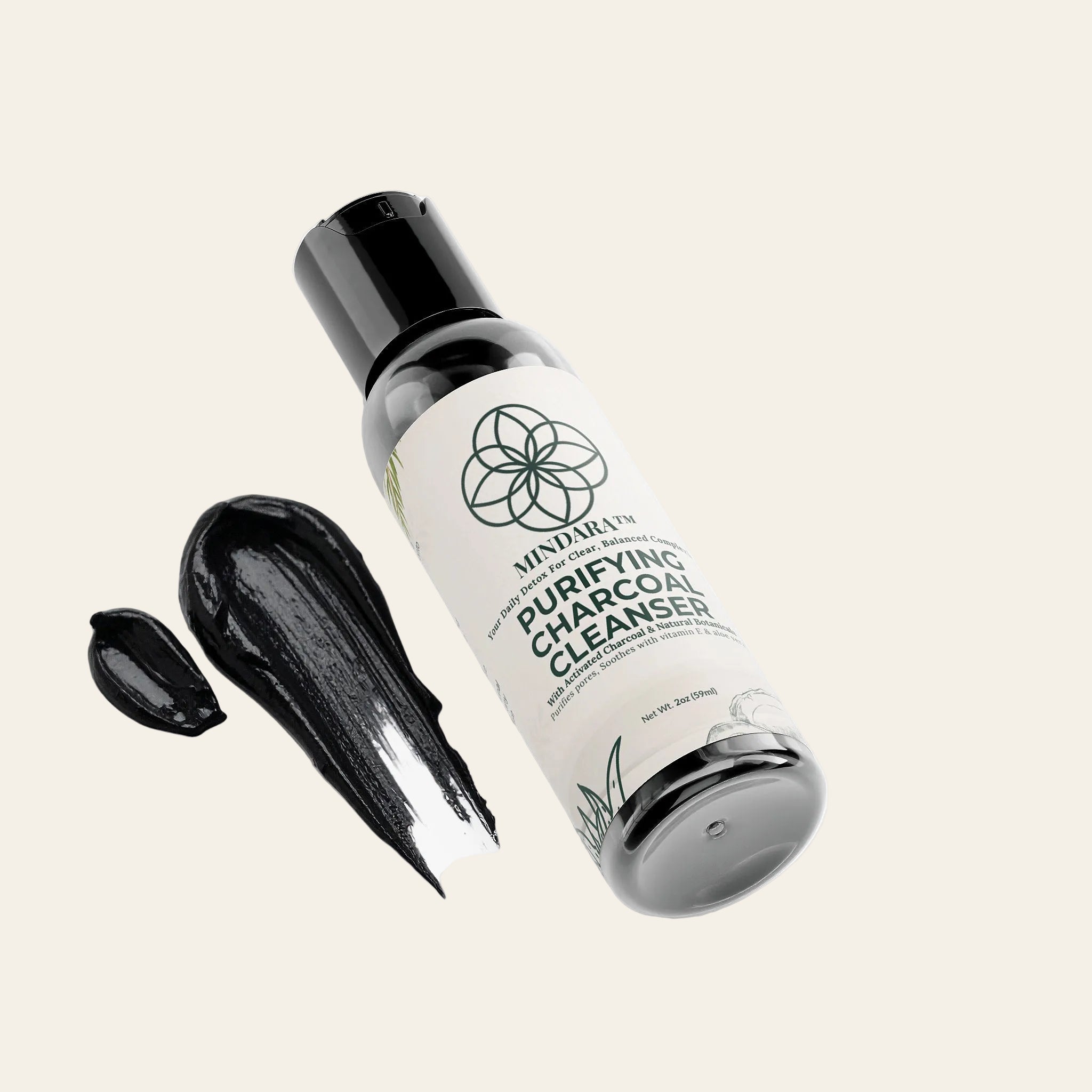 Mindara Purifying Ritual Cleanser | Daily Detox with Charcoal & Aloe - Mymindara.com
