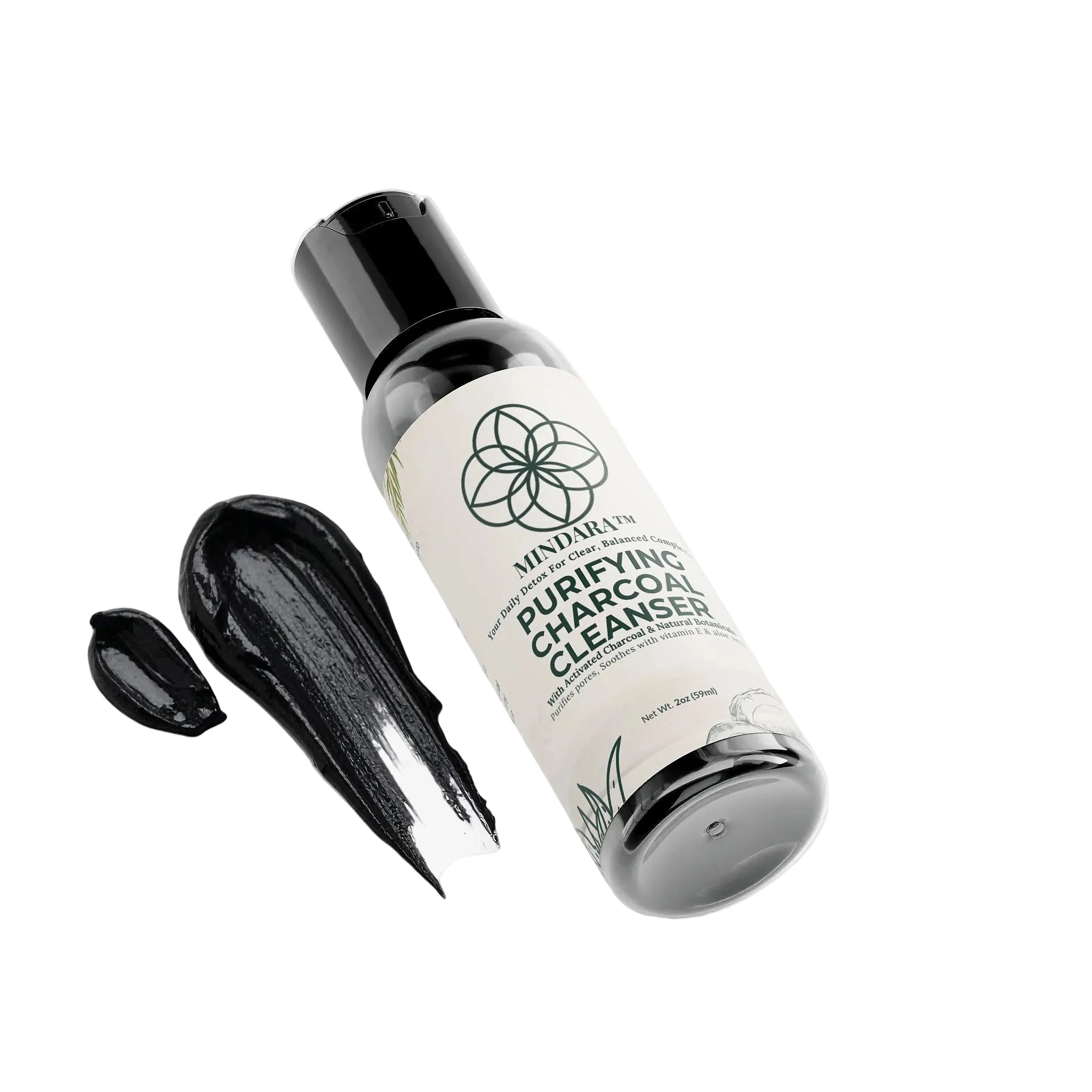 Mindara Purifying Ritual Cleanser | Daily Detox with Charcoal & Aloe - Mymindara.com