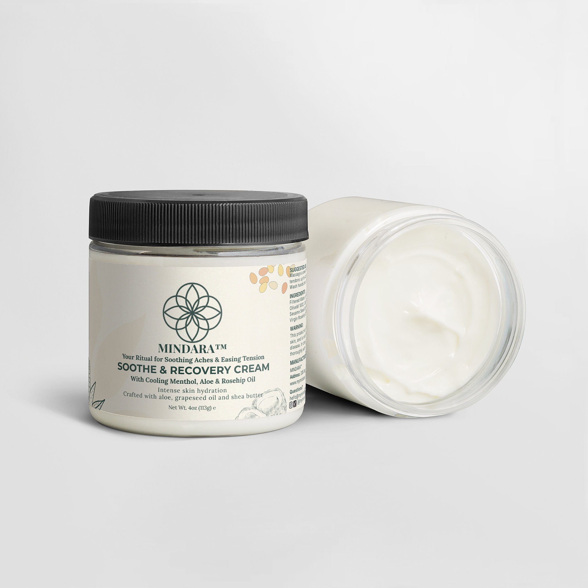 Mindara Soothe & Recovery Cream | For Muscle & Joint Relief - Mymindara.com
