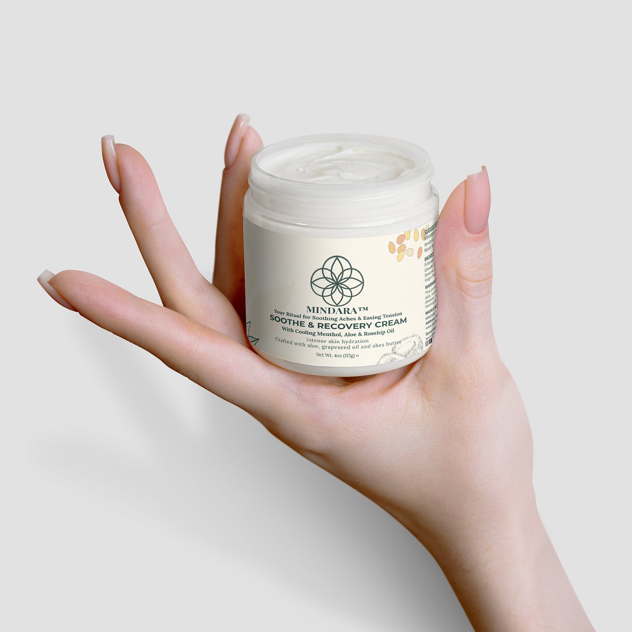 Mindara Soothe & Recovery Cream | For Muscle & Joint Relief - Mymindara.com