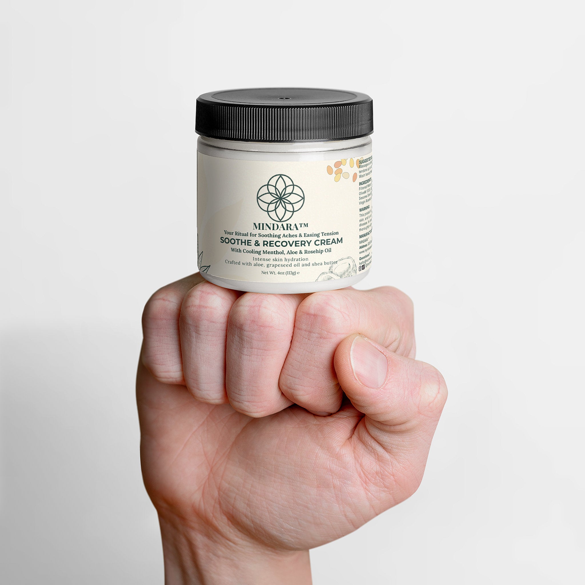 Mindara Soothe & Recovery Cream | For Muscle & Joint Relief - Mymindara.com