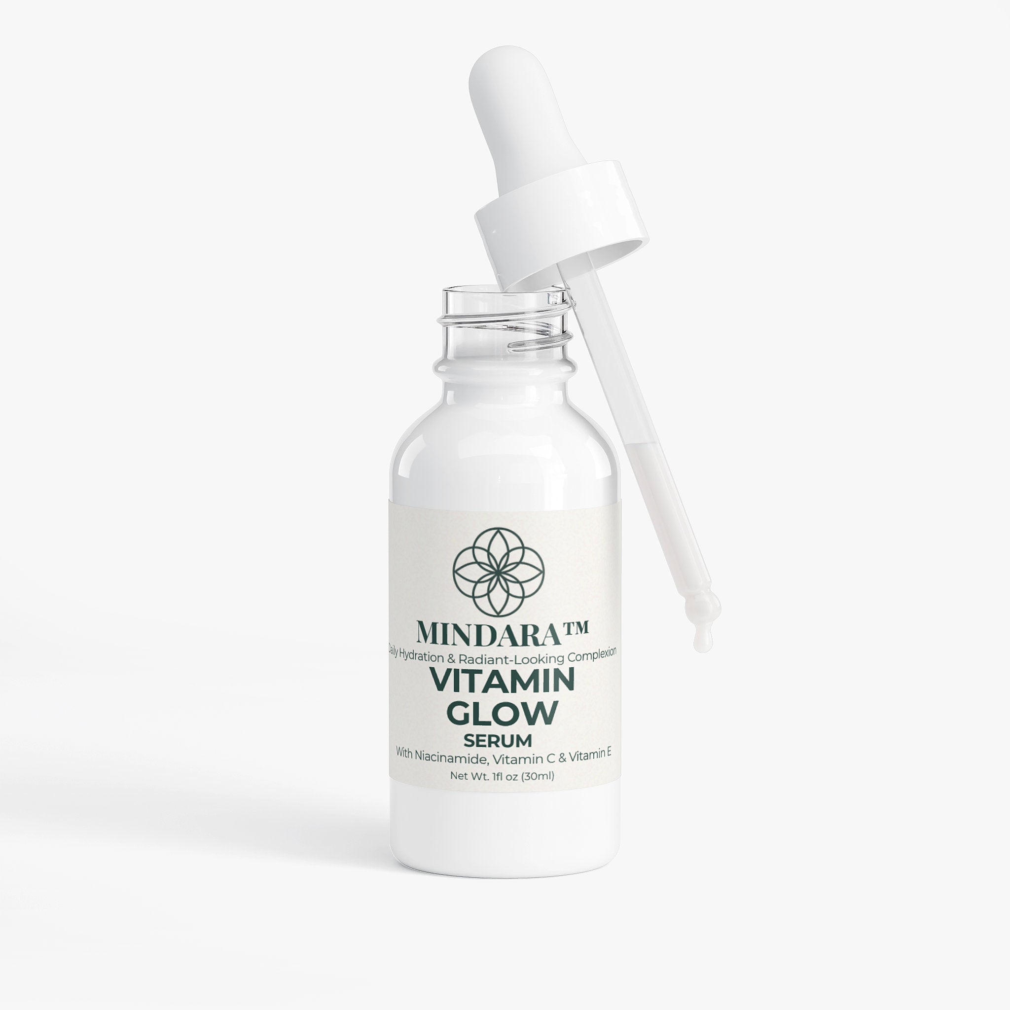 Mindara Vitamin Glow Serum | Brightening B3 & Vitamin C Complex - Mymindara.com