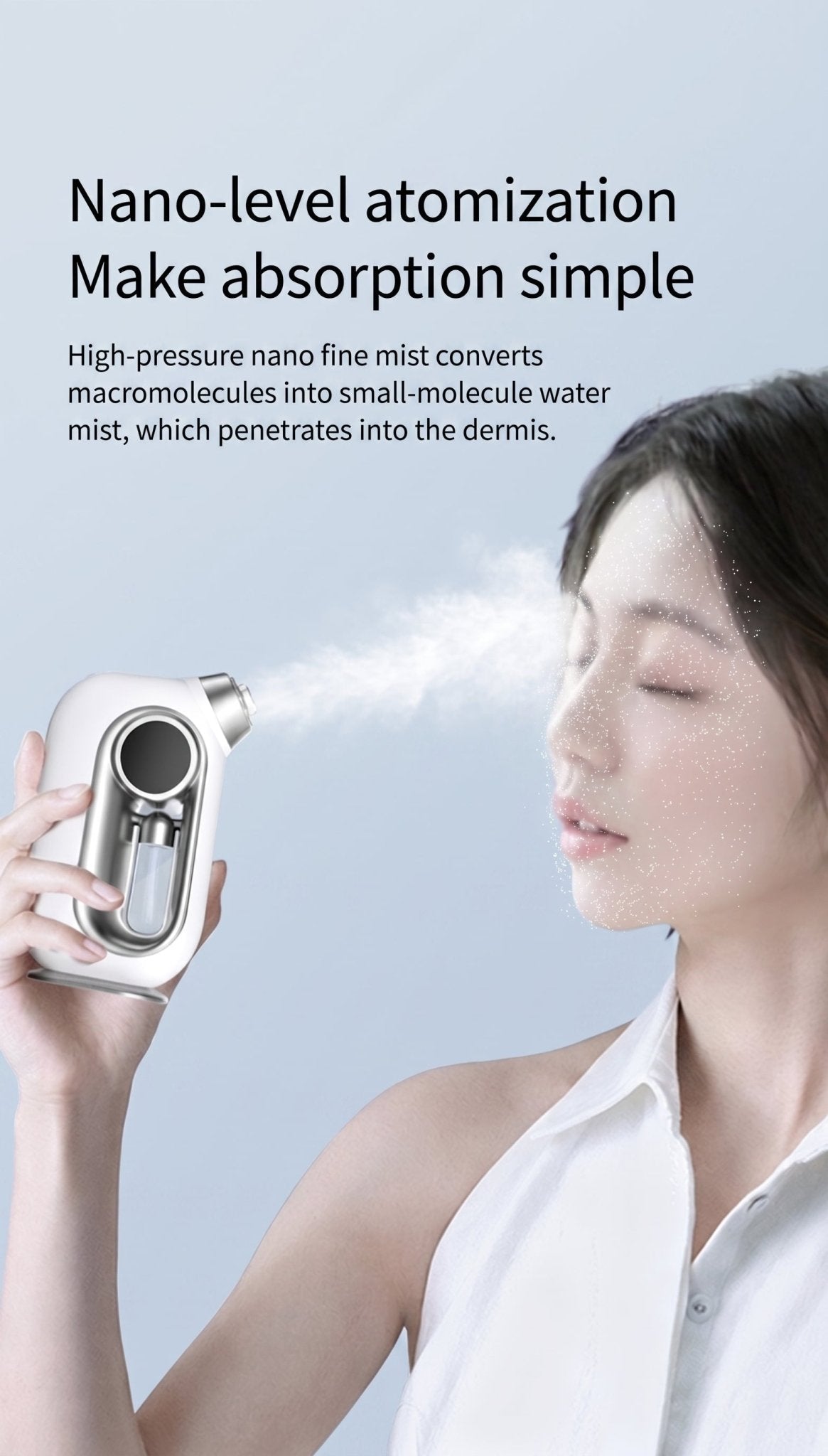 Oxygen Nano - Atomizer Facial Hydration Device - Mymindara.com