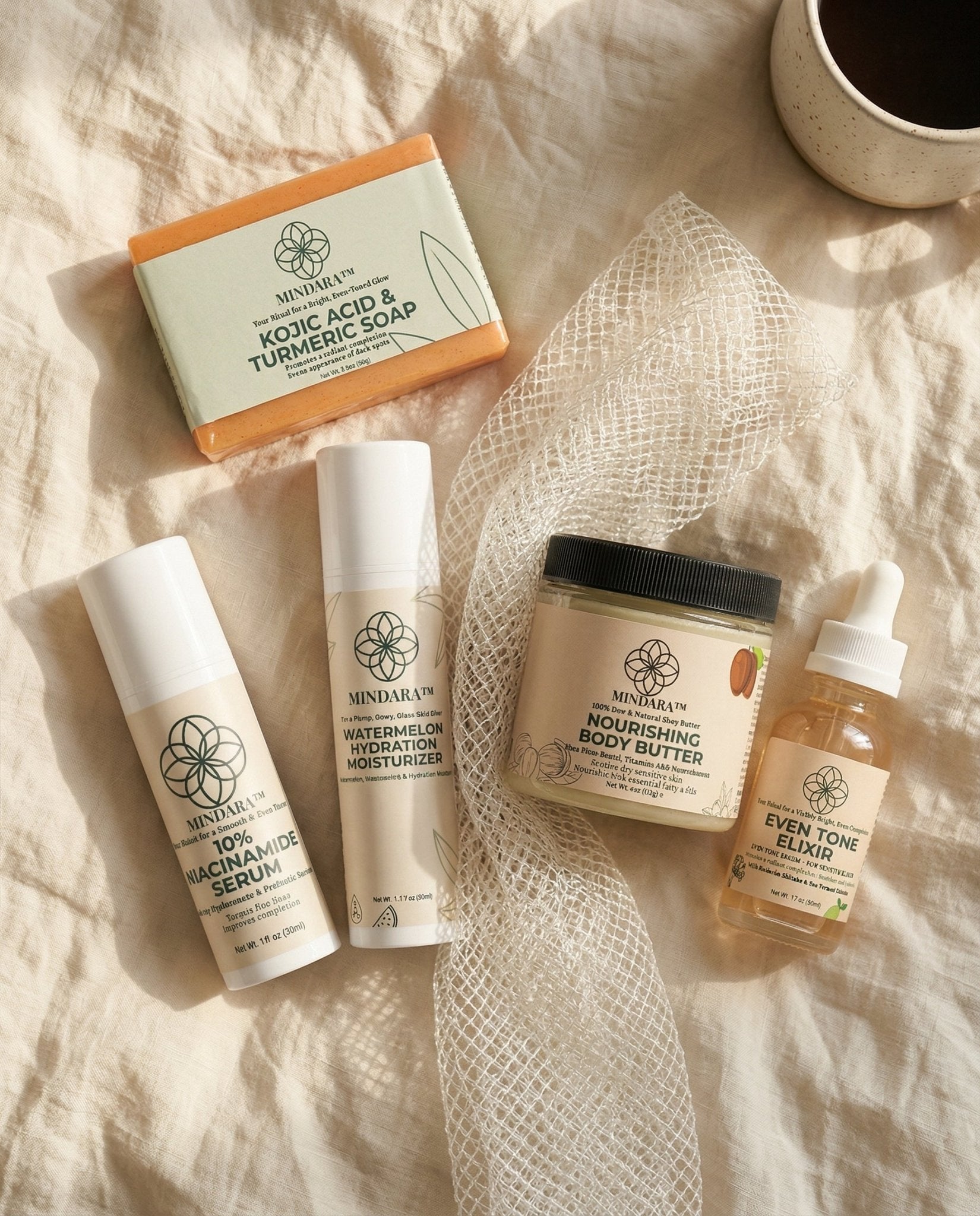 The Radiance Corrective Ritual™ | 6 - Step Clinical Brightening System - Mymindara.com