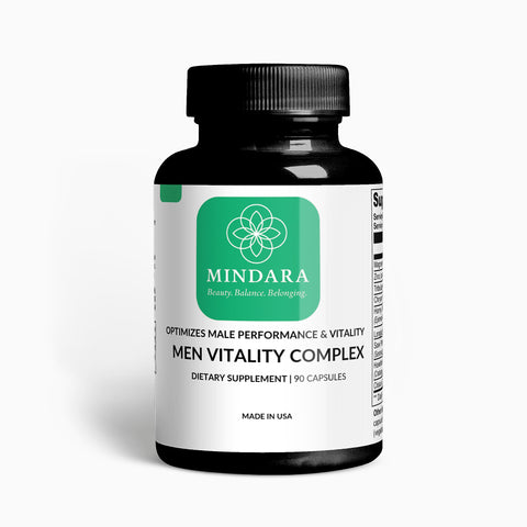 Mindara Men's Vitality Complex | Optimizes Performance & Hormone Balance