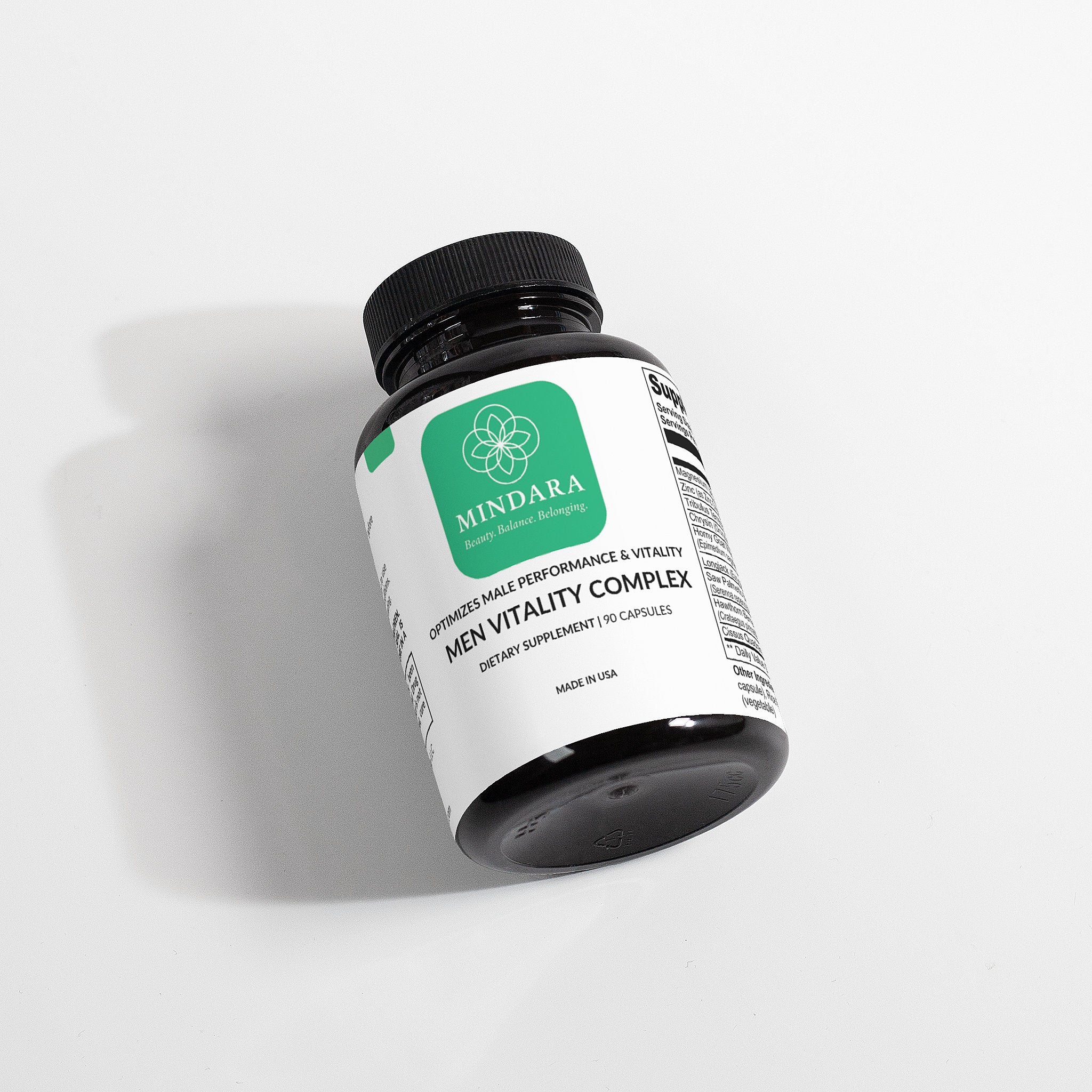 Mindara Men's Vitality Complex | Optimizes Performance & Hormone Balance - My Store