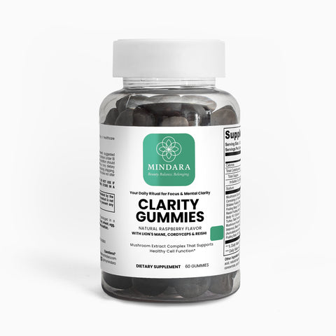Mindara Clarity Gummies | 10-Mushroom Nootropic Complex
