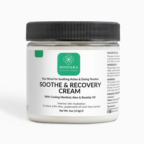 Mindara Soothe & Recovery Cream | For Muscle & Joint Relief