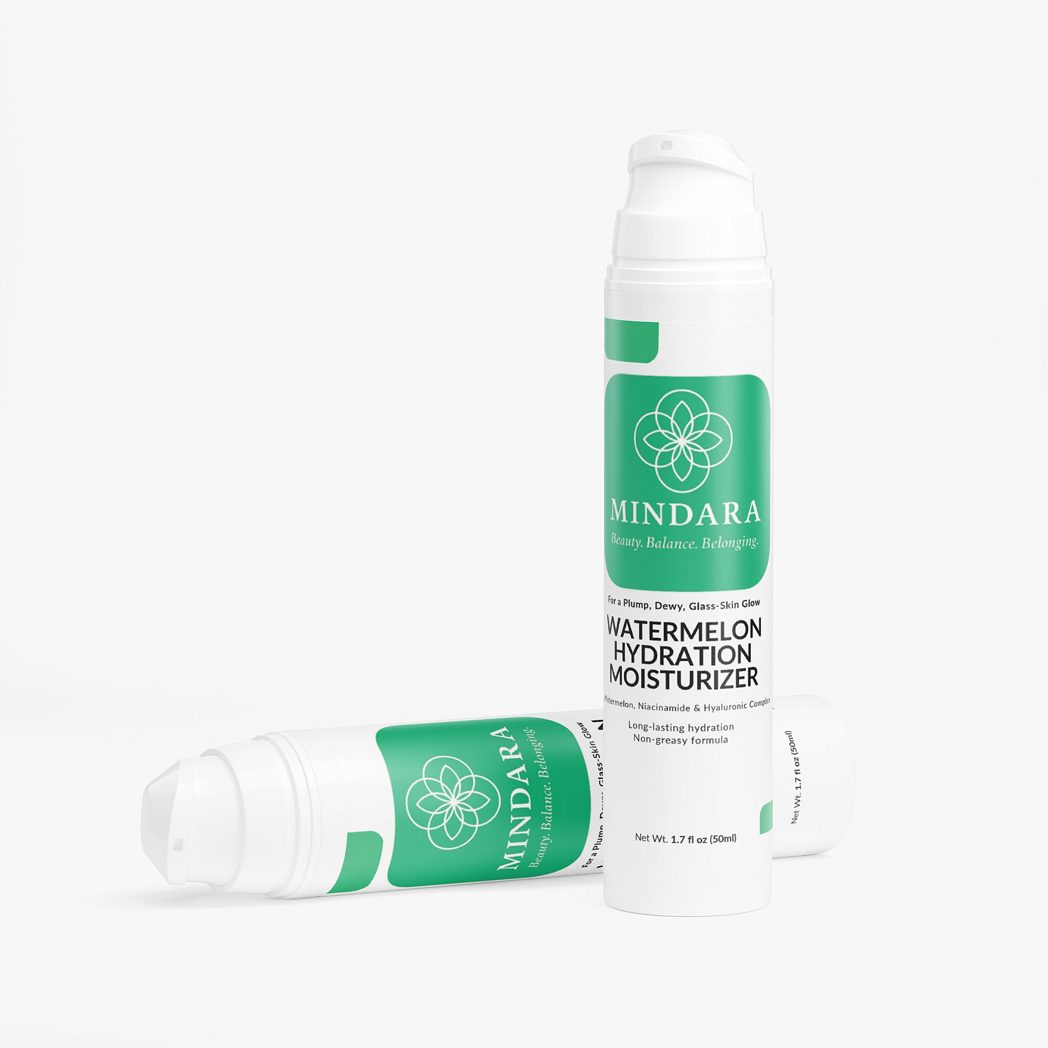 Watermelon Glow Moisturizer with Niacinamide | Mindara Dewy Hydration Cream - My Store