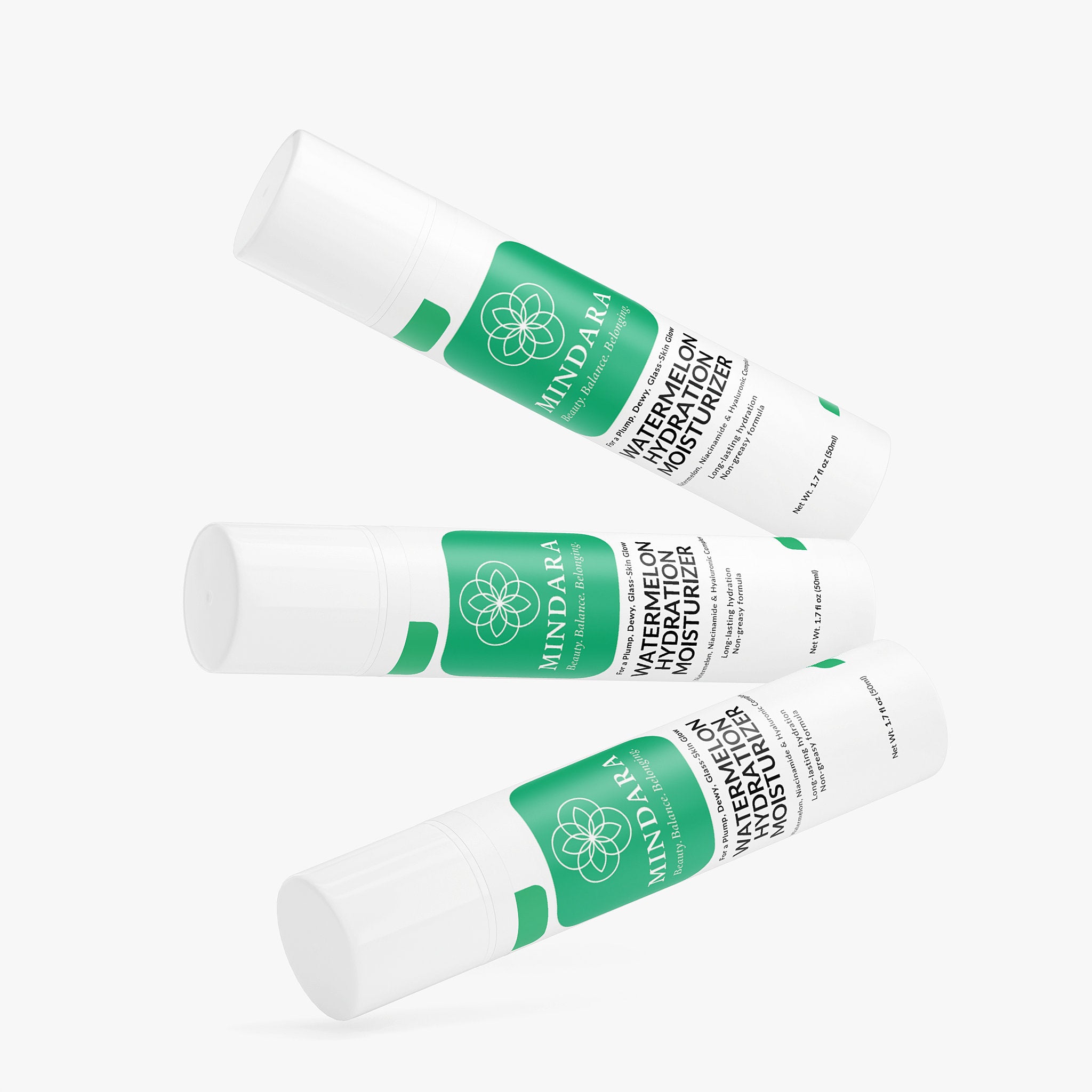 Watermelon Glow Moisturizer with Niacinamide | Mindara Dewy Hydration Cream - My Store