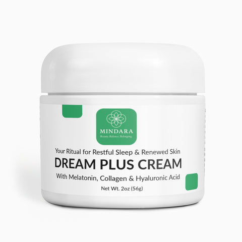 Mindara Dream Plus Cream | With Melatonin, Collagen & Hyaluronic Acid