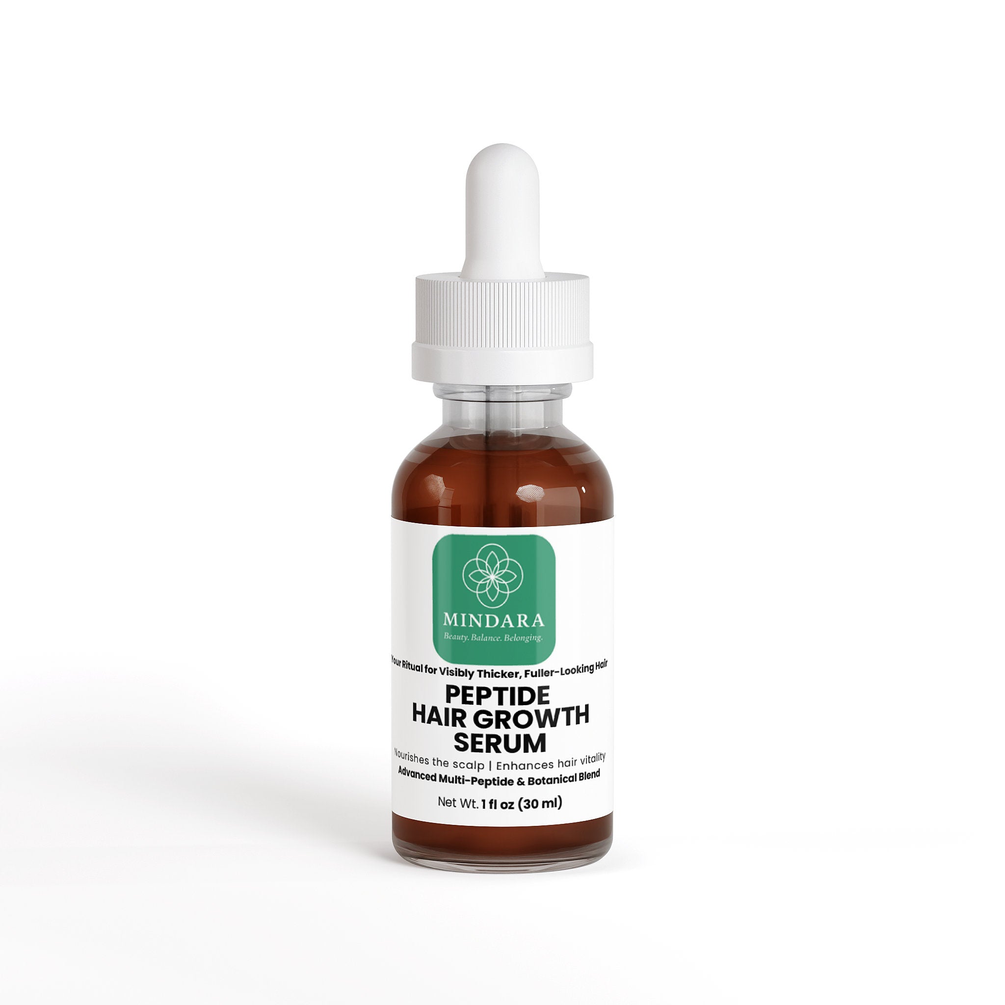 Mindara Peptide Hair Growth Serum| For Thicker, Fuller-Looking Hair - My Store