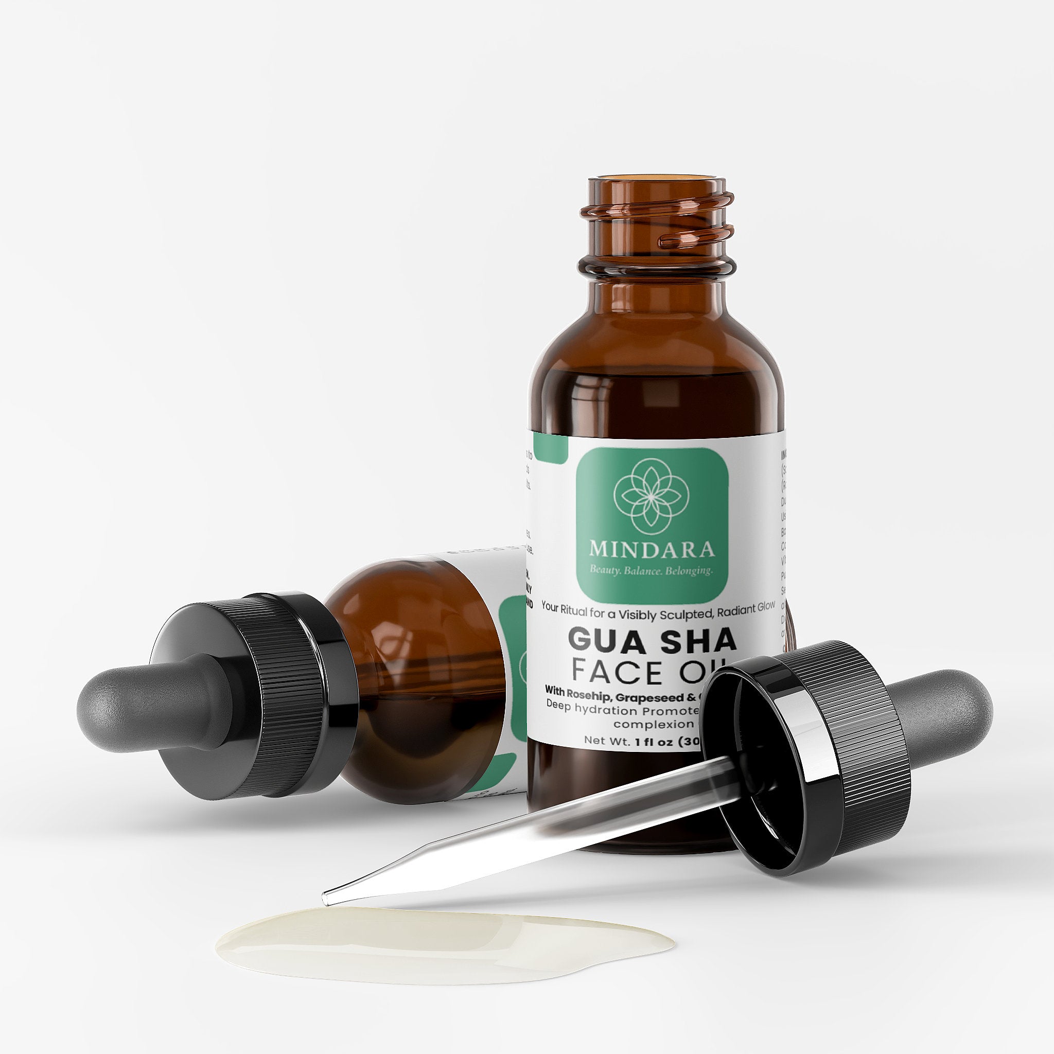 Mindara Gua Sha Face Oil - My Store