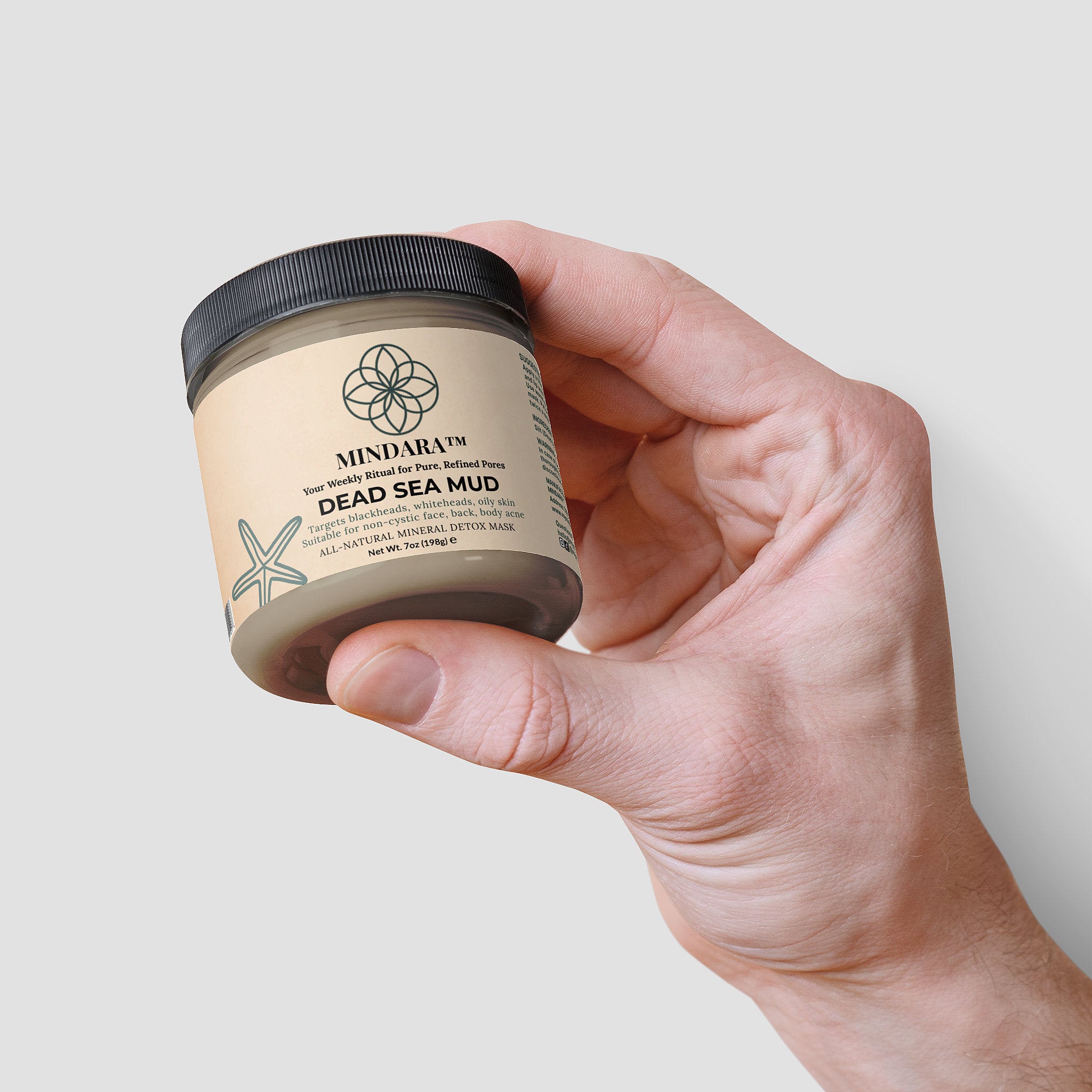 Mindara Mineral Detox Mask | Dead Sea Mud - Mymindara.com