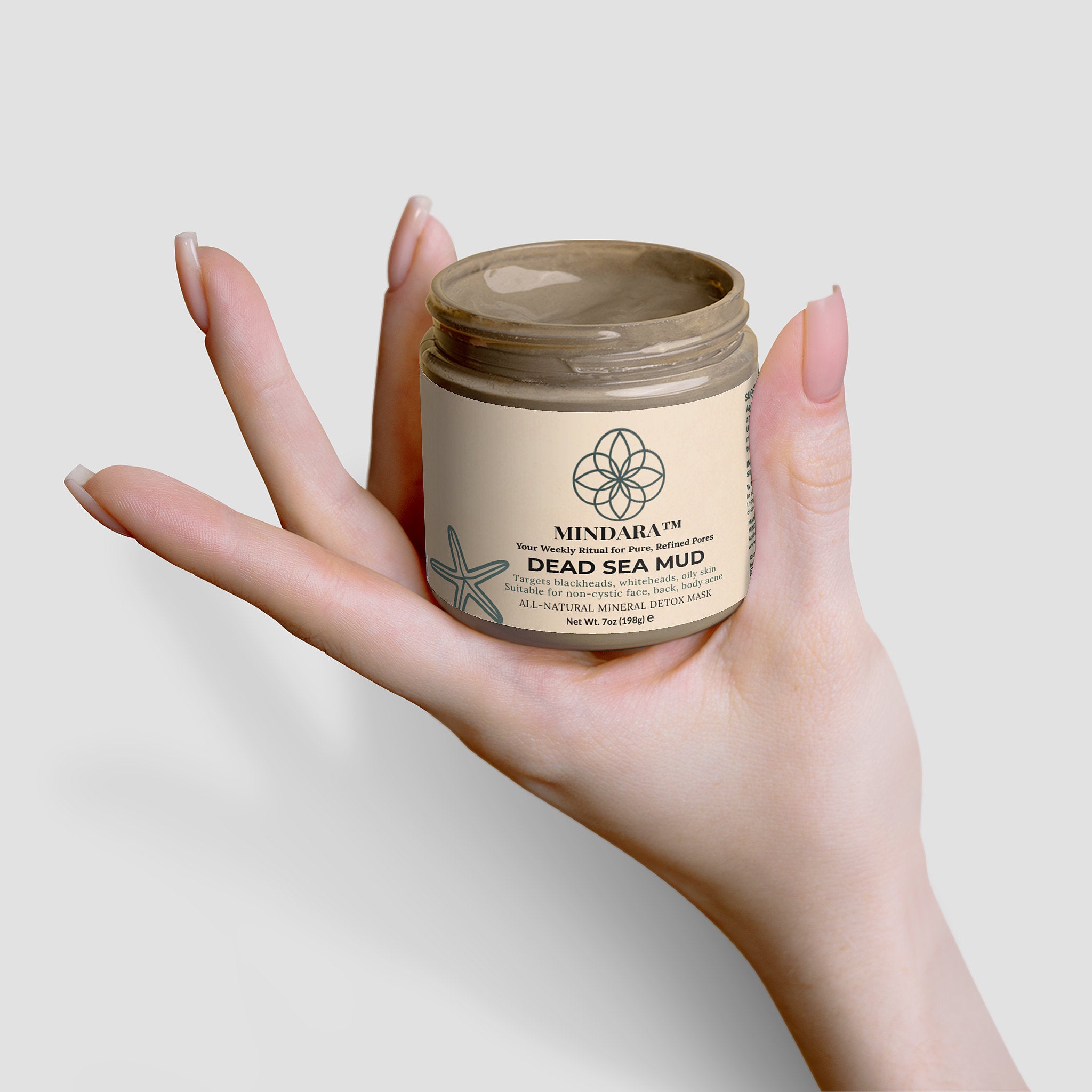 Mindara Mineral Detox Mask | Dead Sea Mud - Mymindara.com