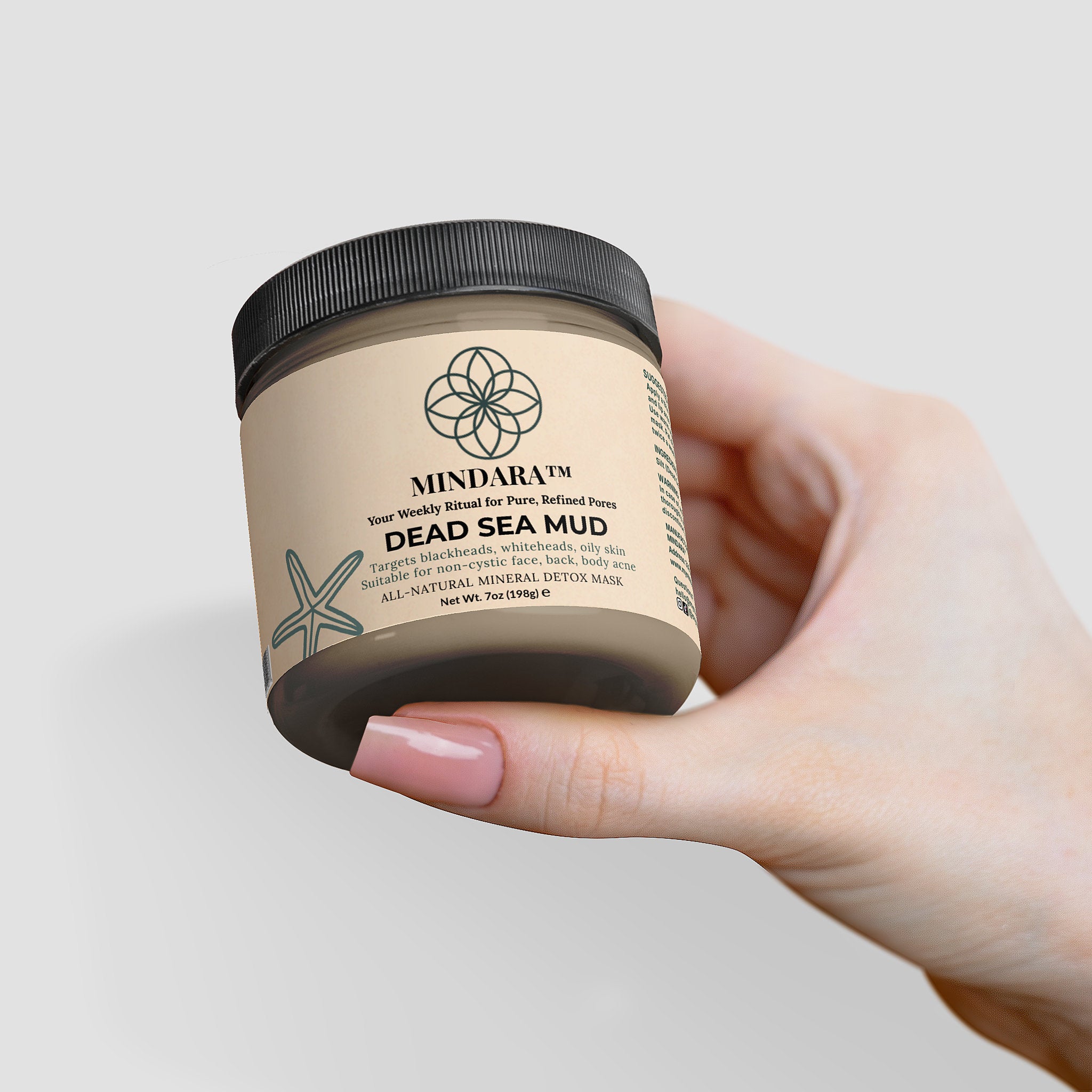 Mindara Mineral Detox Mask | Dead Sea Mud - Mymindara.com