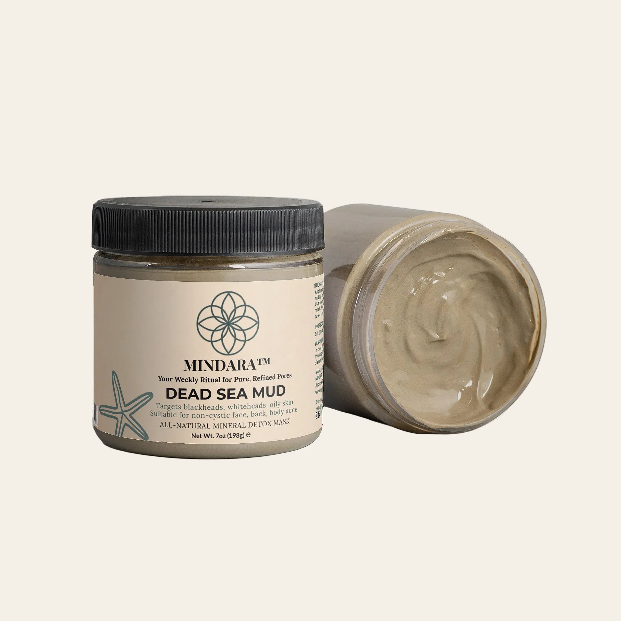 Mindara Mineral Detox Mask | Dead Sea Mud - Mymindara.com