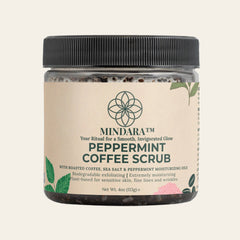 Mindara Invigorating Coffee Scrub Peppermint Coffee Scrub  | Body Polish for Glow & Smoothing