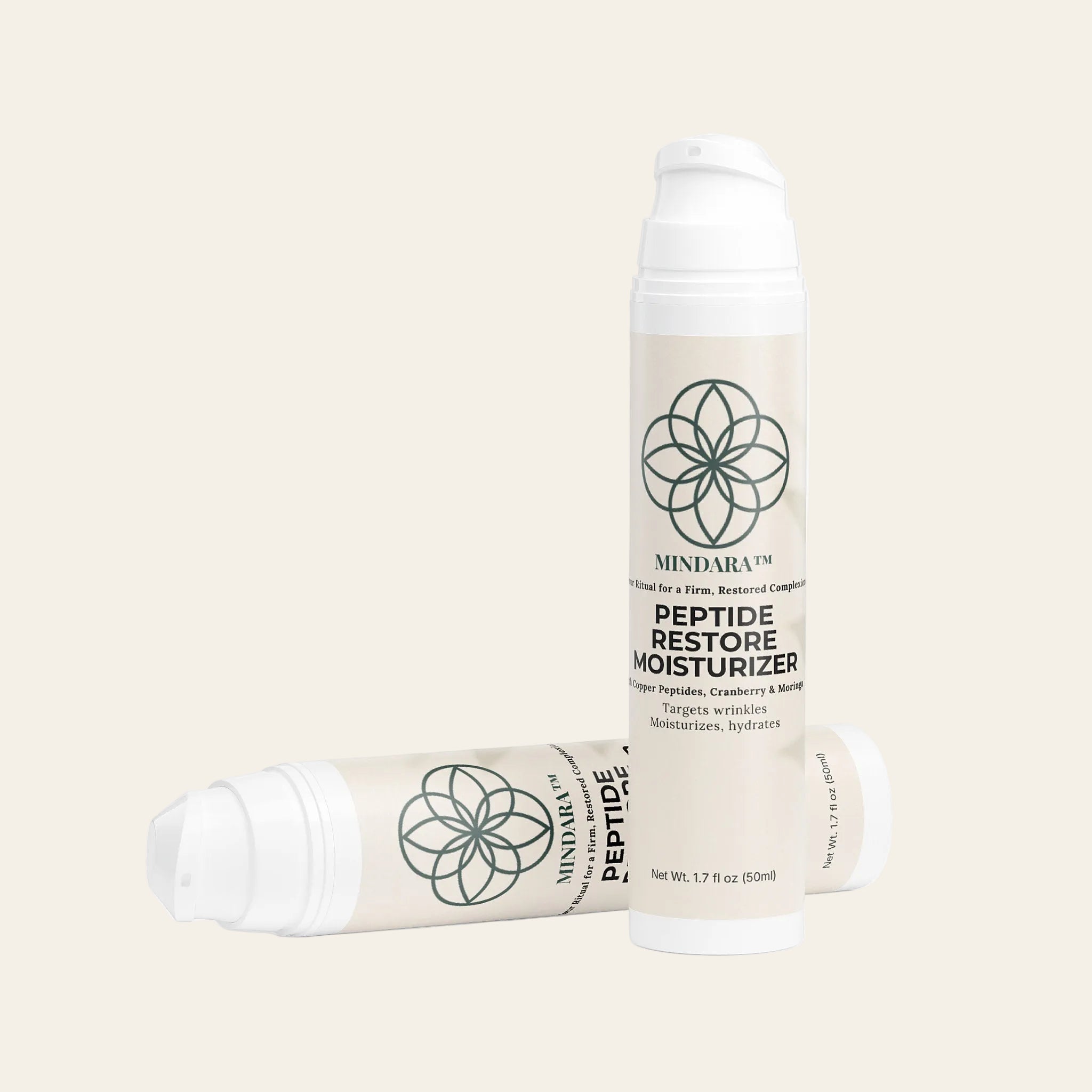 Mindara Peptide Restore Cream Moisturizer - Mymindara.com