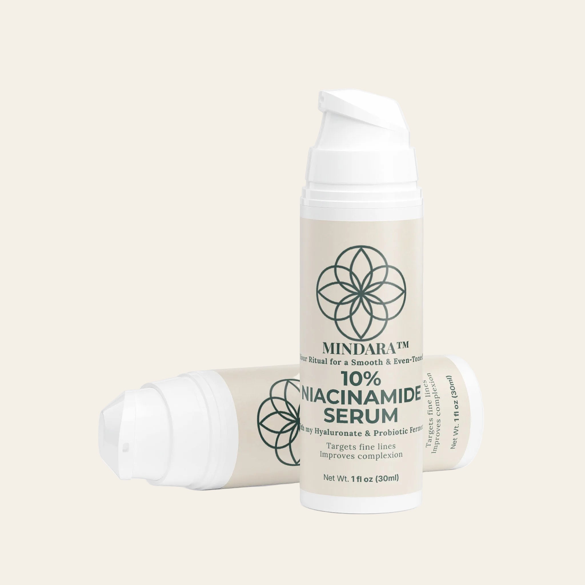 Mindara Pore & Tone Serum | 10% Niacinamide & Hyaluronic Acid - Mymindara.com