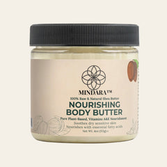Mindara Pure Nourishing Body Butter | 100% Raw & Organic Shea