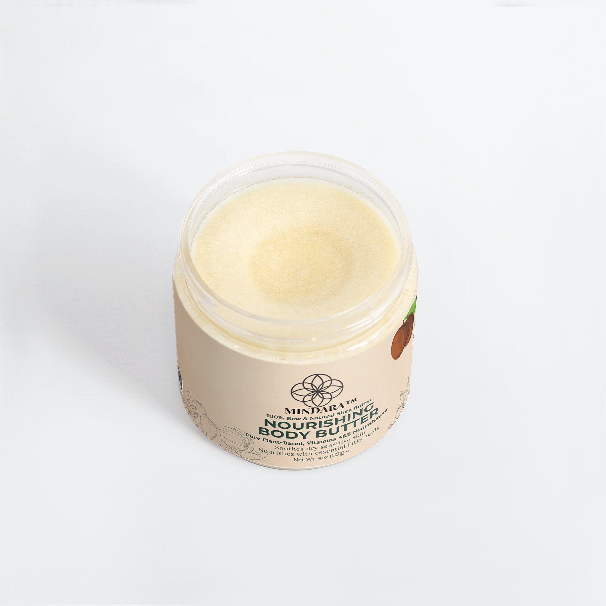 Mindara Pure Nourishing Body Butter | 100% Raw & Organic Shea - Mymindara.com