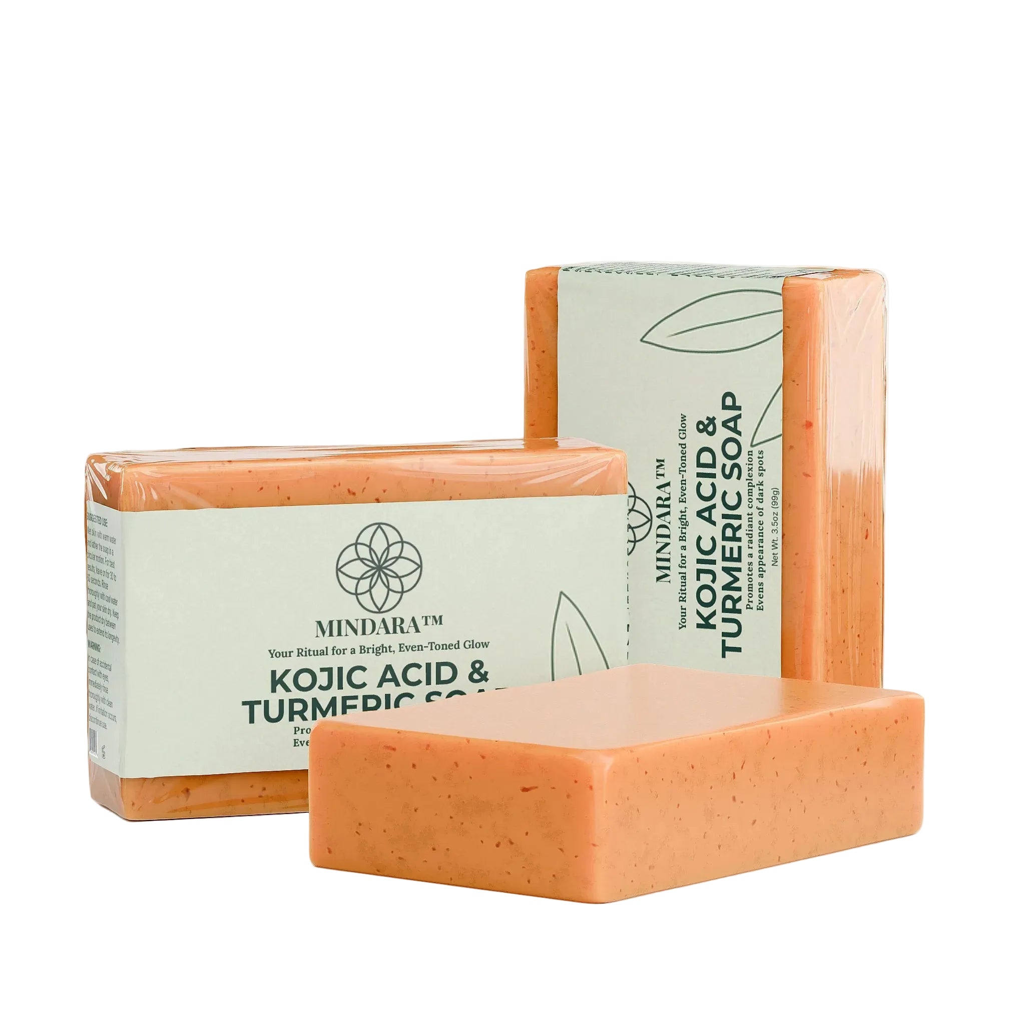 Mindara Kojic Acid & Turmeric Soap - Mymindara.com