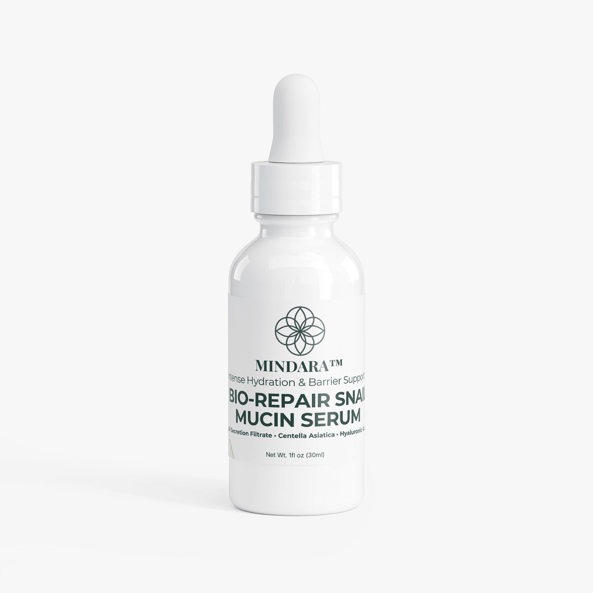 Mindara Bio - Repair Snail Mucin Serum | Intense Hydration & Barrier Support - Mymindara.com