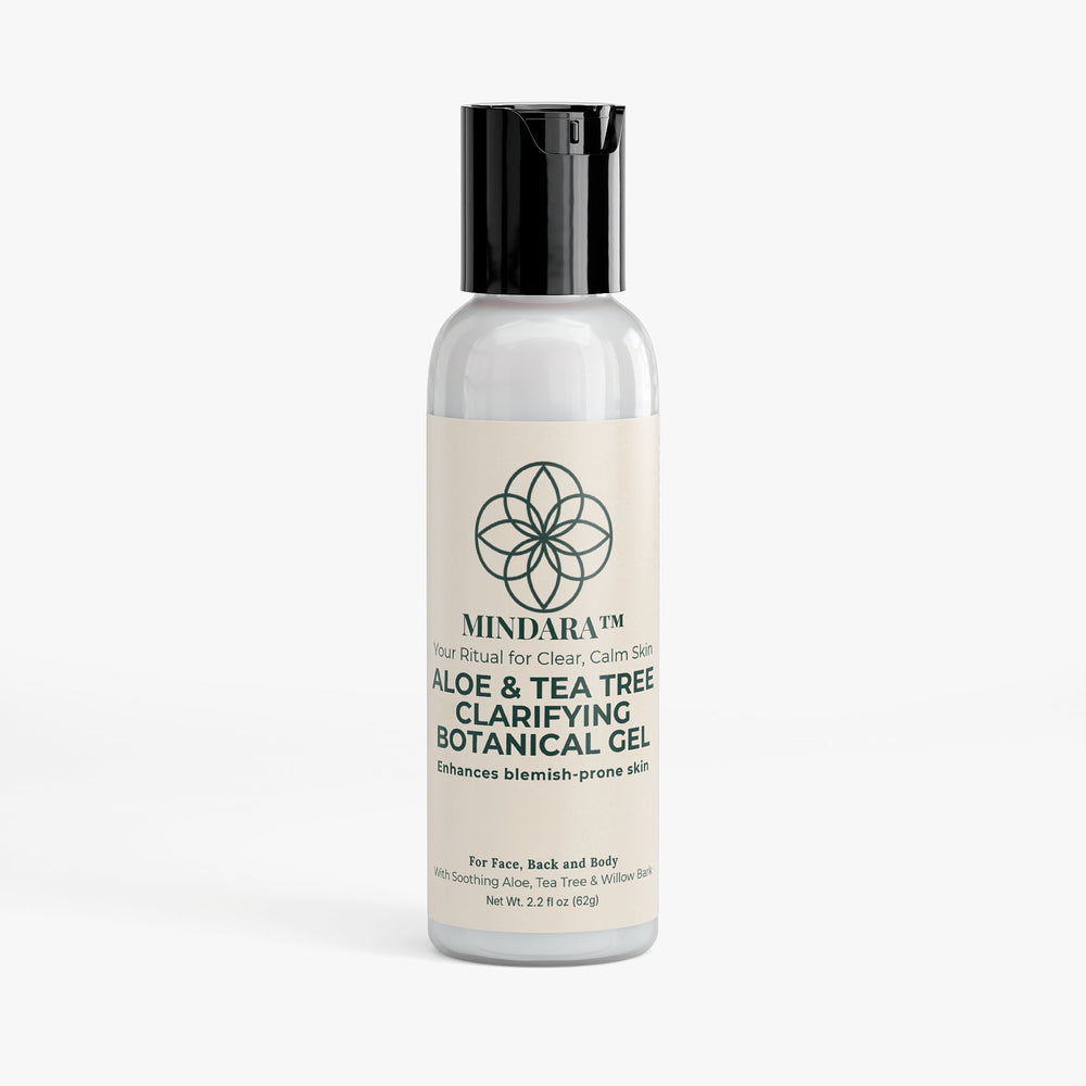 Clarifying Botanical Gel | Aloe & Tea Tree Radiance Gel for Blemish-Prone Skin | by Mindara