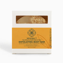 Mindara Exfoliating Body Bar | Handcrafted with Luffa & Triple Butter