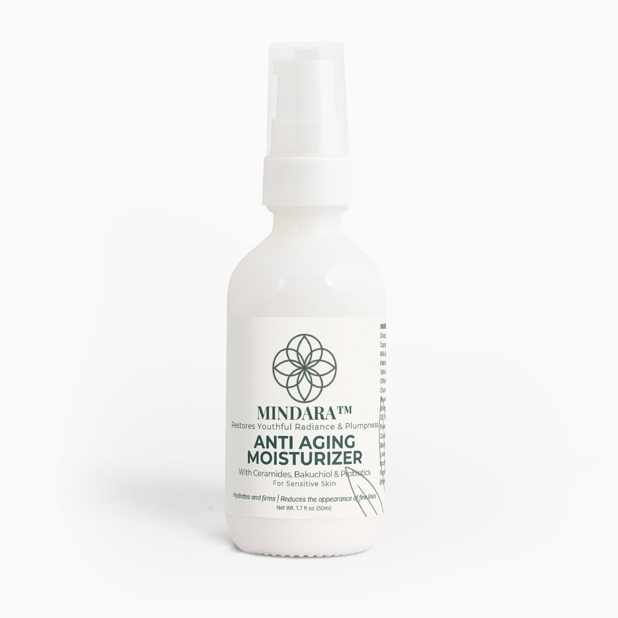 Mindara Anti Aging Moisturizer for Normal Skin Peptide | Renewal Cream | Retinol & "Botox - like" Peptides - Mymindara.com