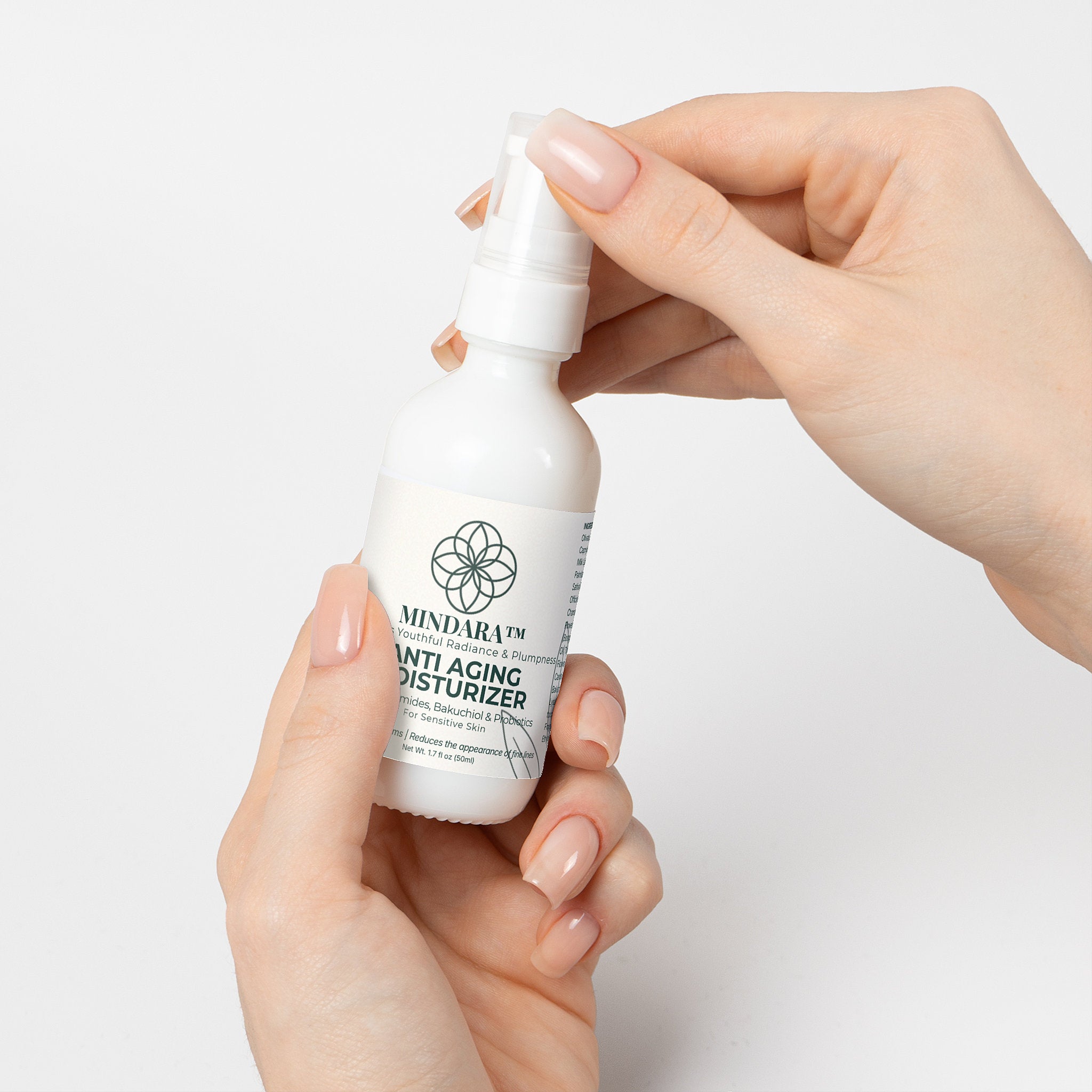 Mindara Anti Aging Moisturizer for Normal Skin Peptide | Renewal Cream | Retinol & "Botox - like" Peptides - Mymindara.com