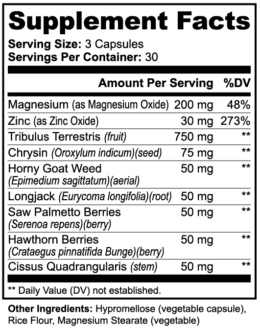 Mindara Men's Vitality Complex | Optimizes Performance & Hormone Balance - My Store
