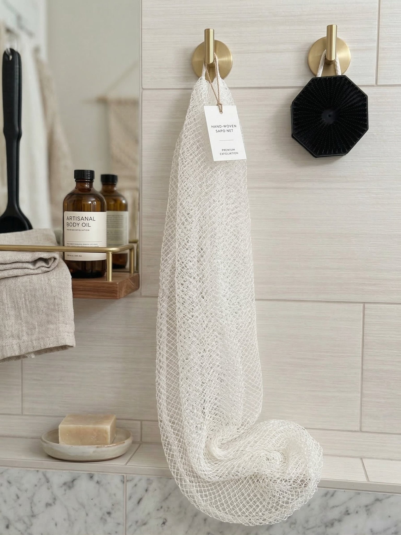 Mindara African Exfoliating Net | Authentic Extra - Long Sapo Sponge - Mymindara.com