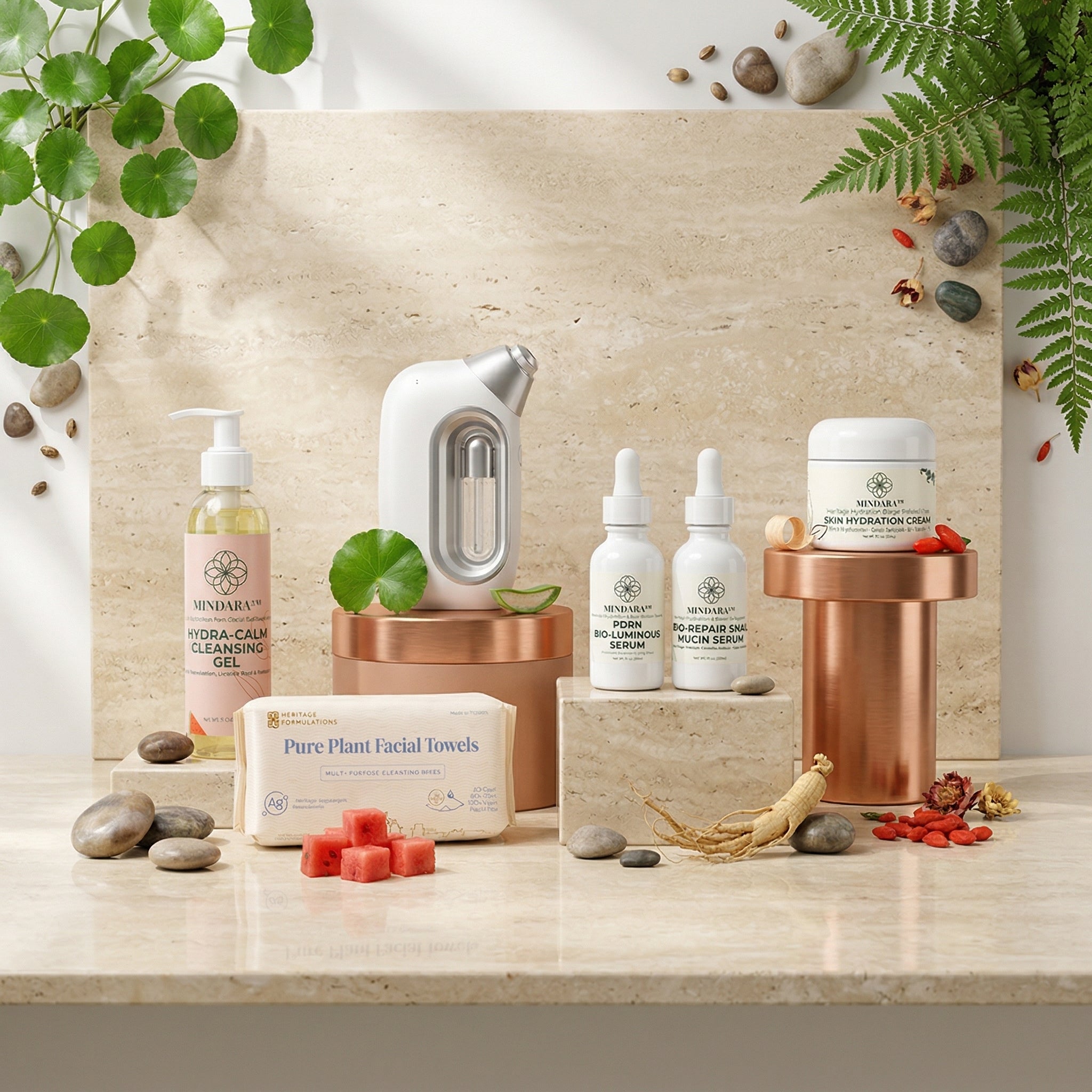 Glass Skin K - Beauty Ritual | PDRN & Snail Mucin | Mindara™ - Mymindara.com